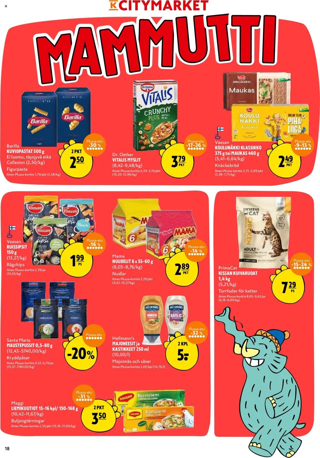 K-Citymarket tarjoukset (2025-08-11 - 2025-08-17)