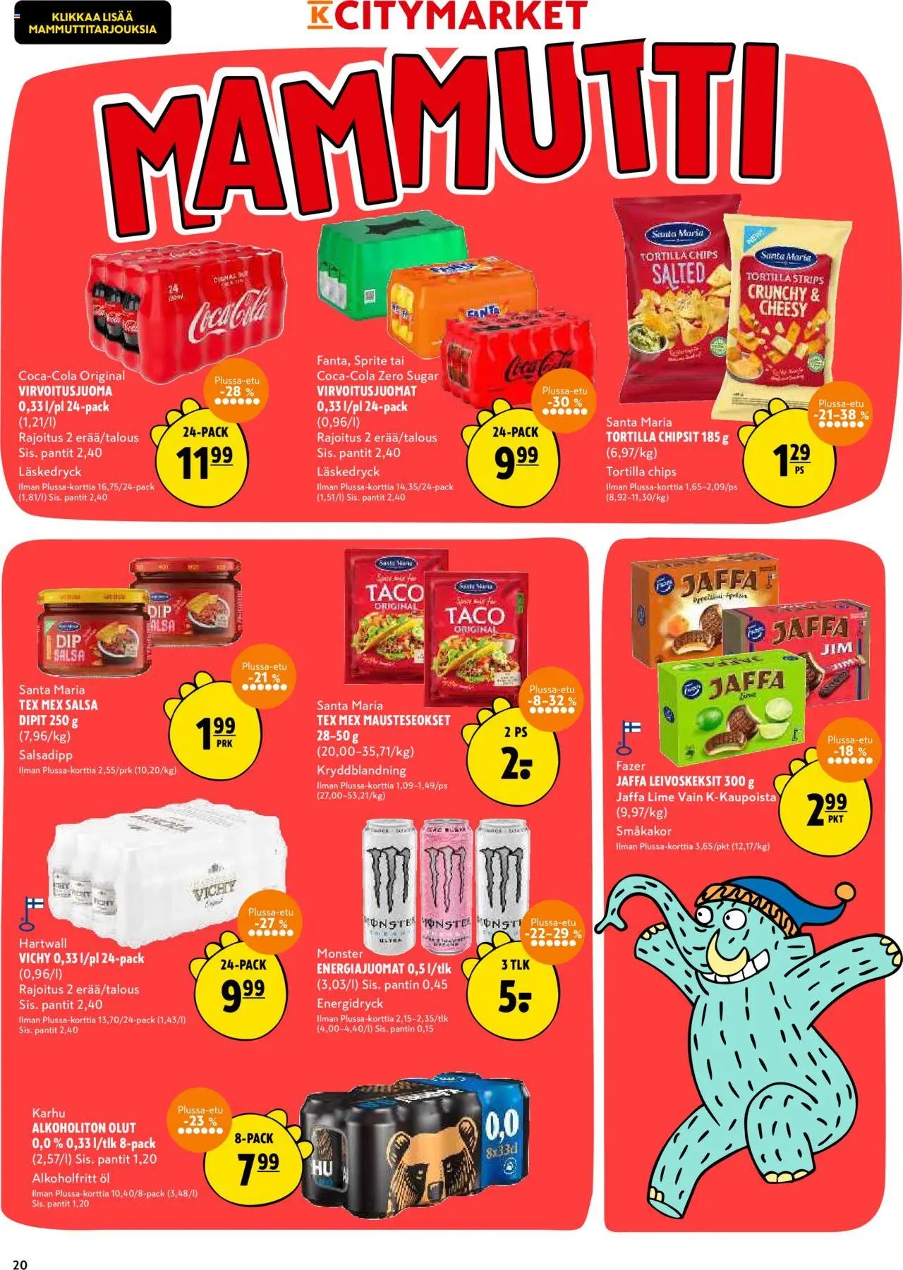 K-Citymarket tarjoukset (2025-08-11 - 2025-08-17)