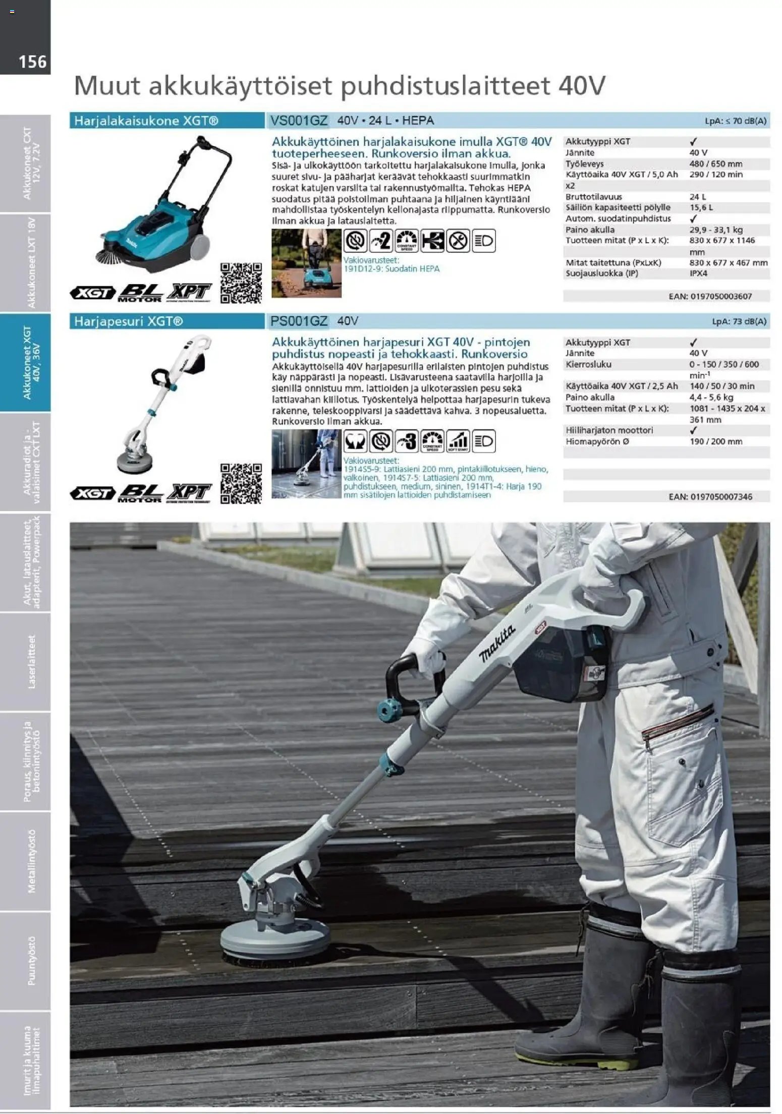 Makita - Tuoteluettelo 2026