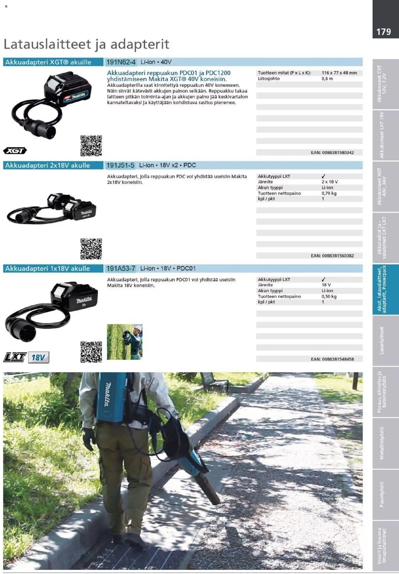 Makita - Tuoteluettelo 2026