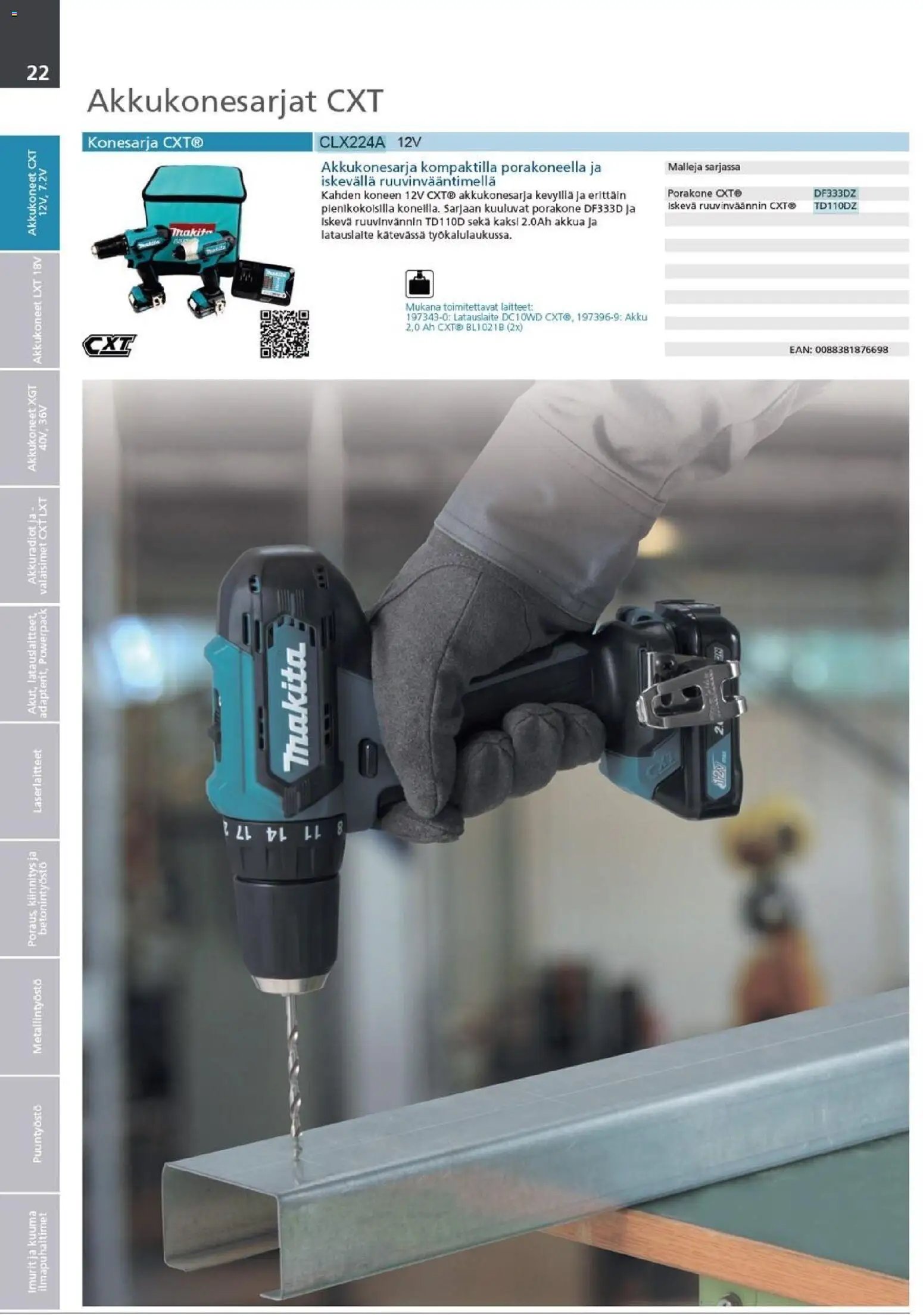 Makita - Tuoteluettelo 2026