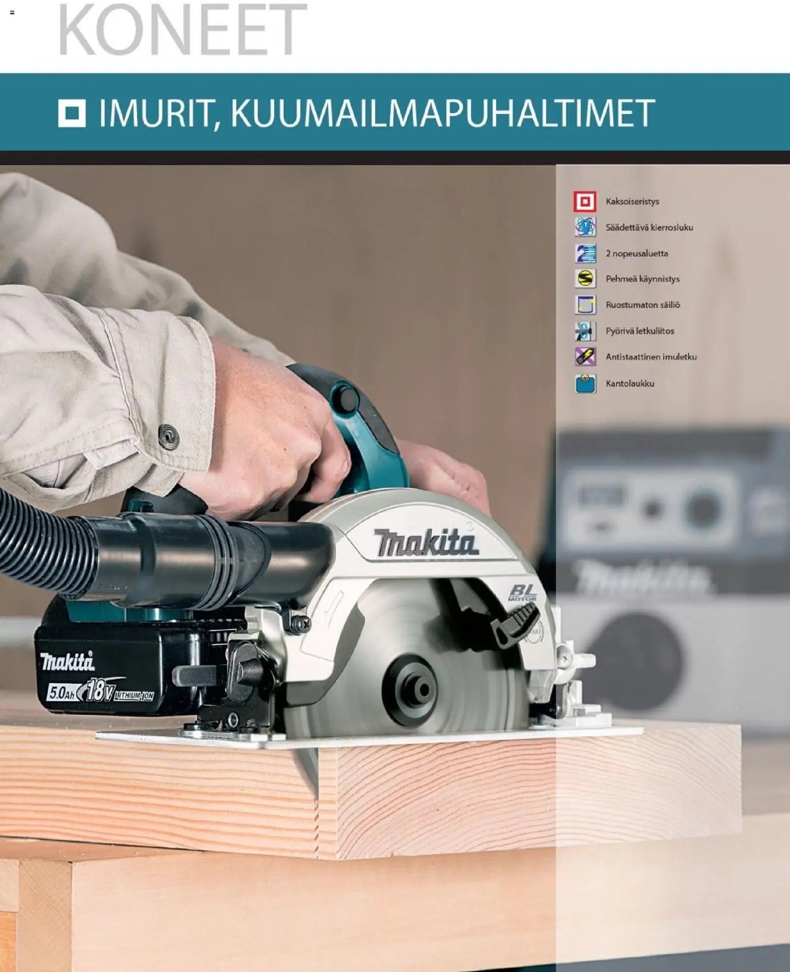 Makita - Tuoteluettelo 2026