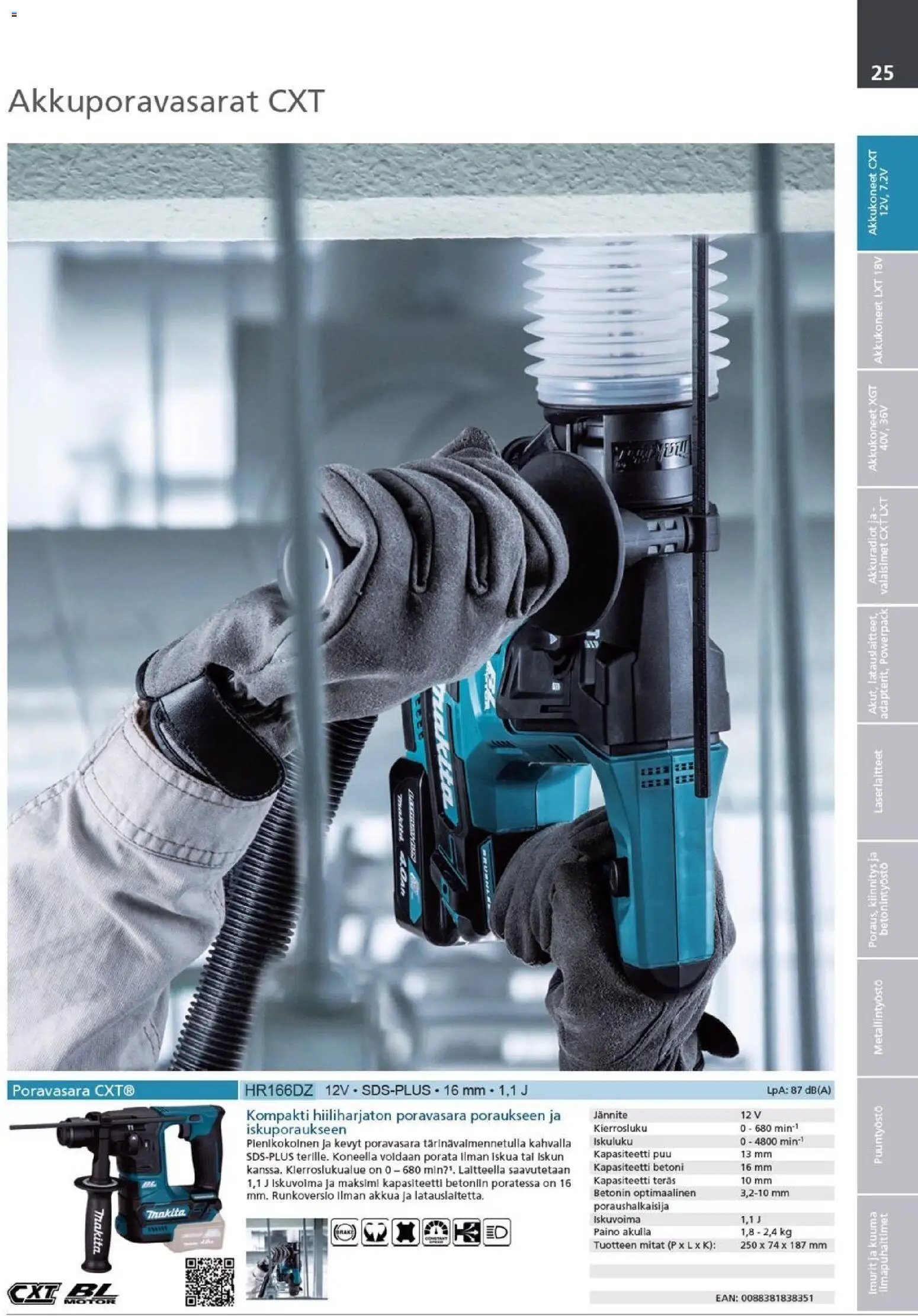 Makita - Tuoteluettelo 2026