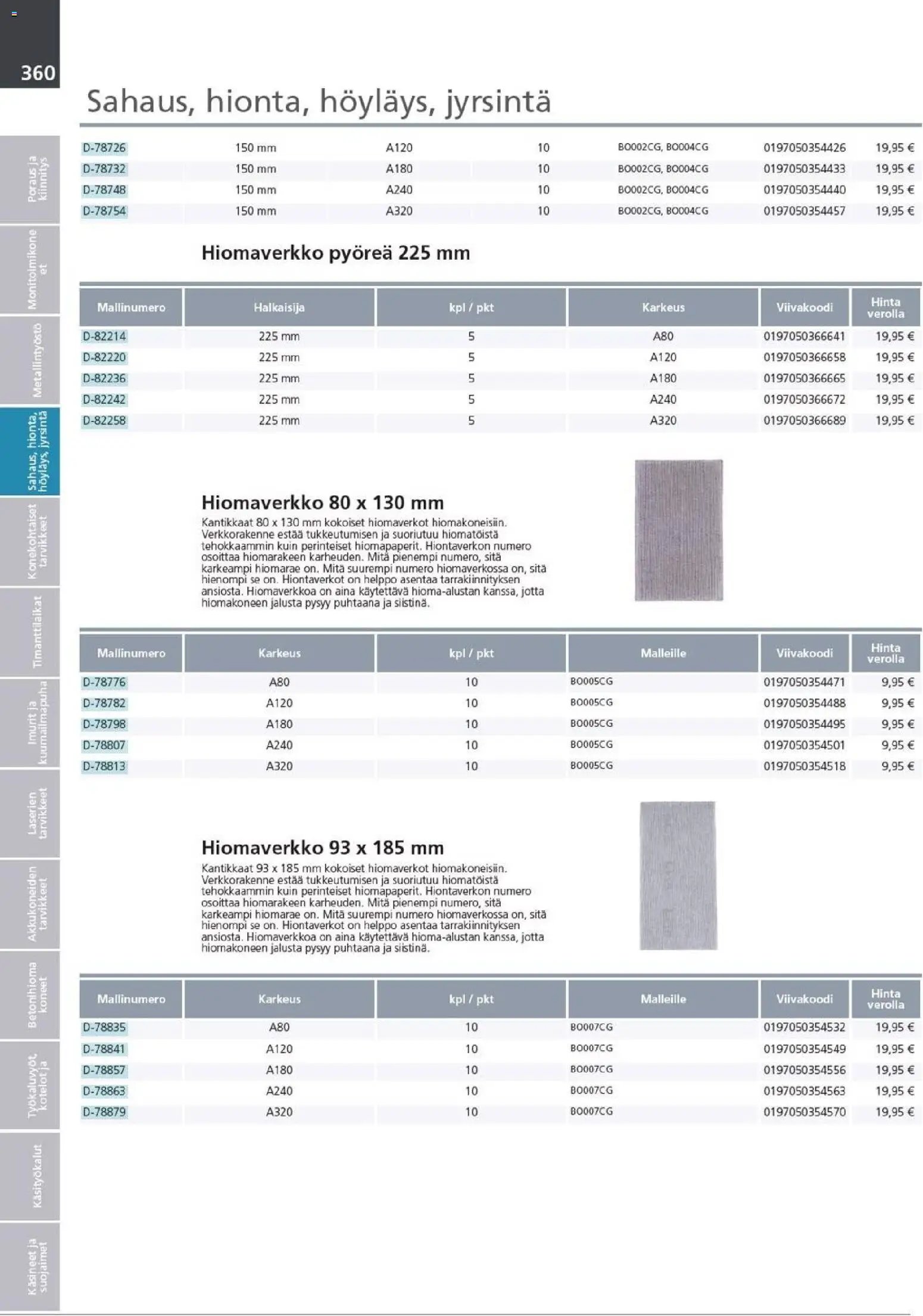 Makita - Tuoteluettelo 2026