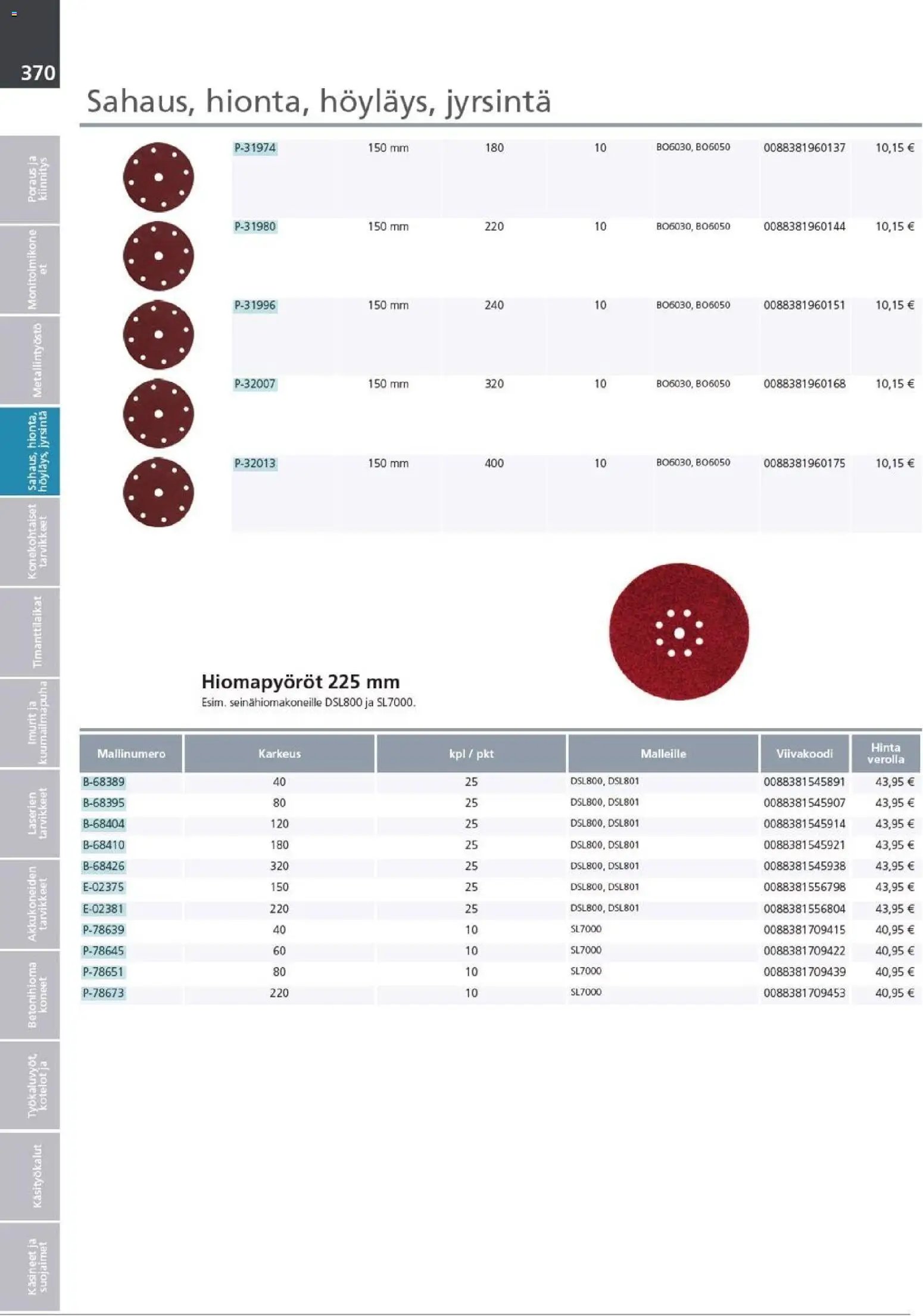 Makita - Tuoteluettelo 2026