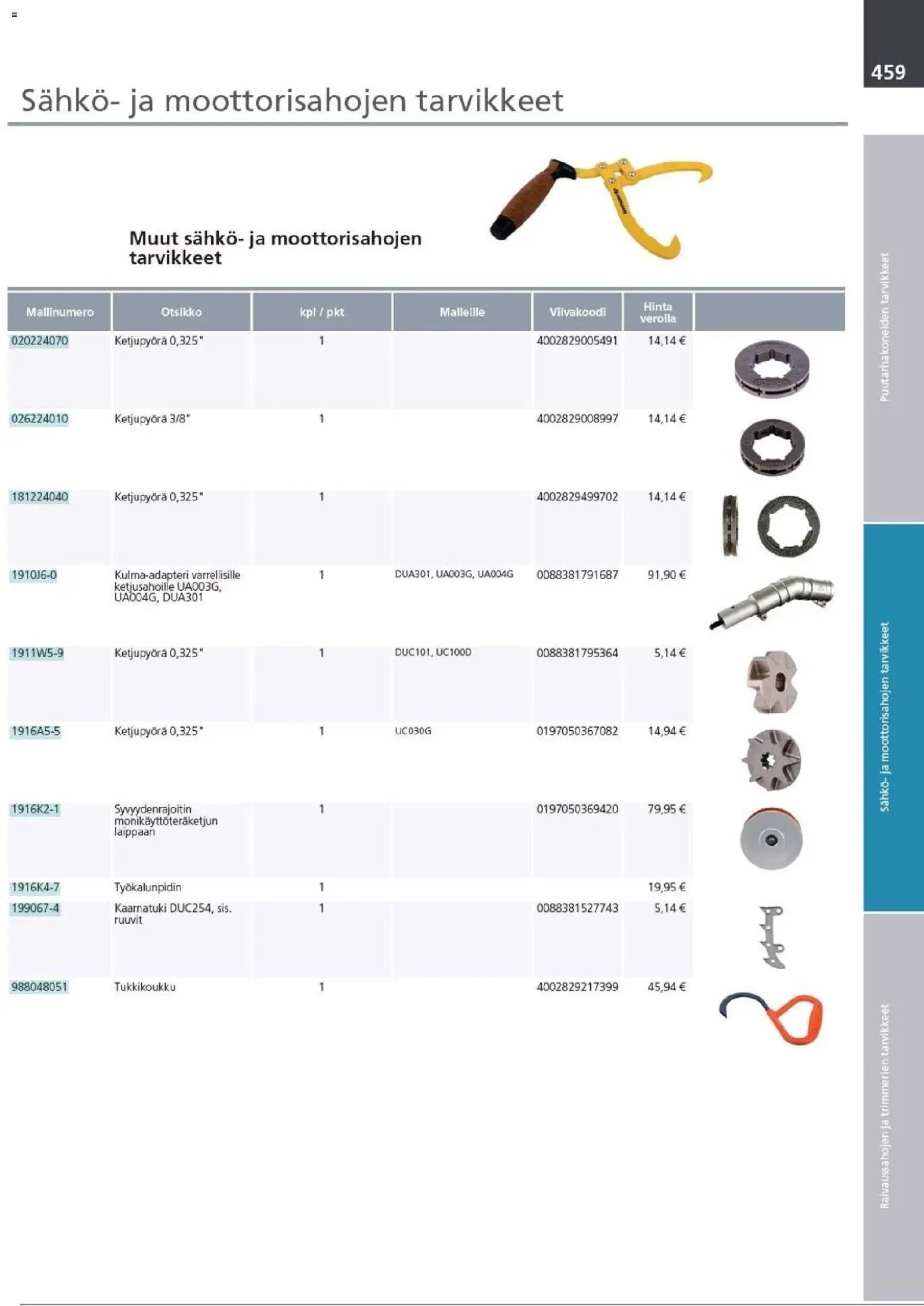 Makita - Tuoteluettelo 2026