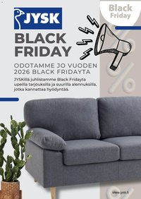 JYSK Black Friday -ennakkoilmoitus