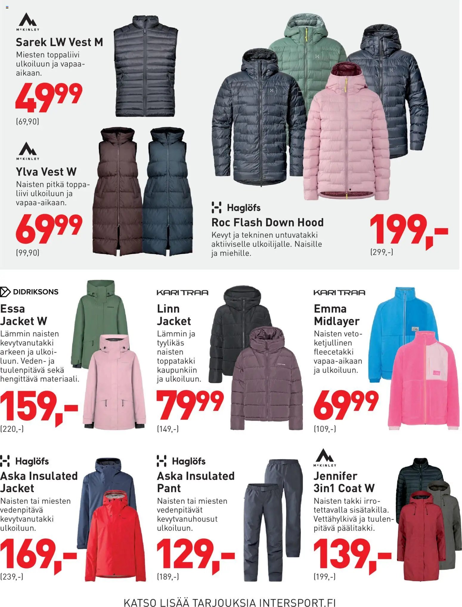 Intersport tarjoukset