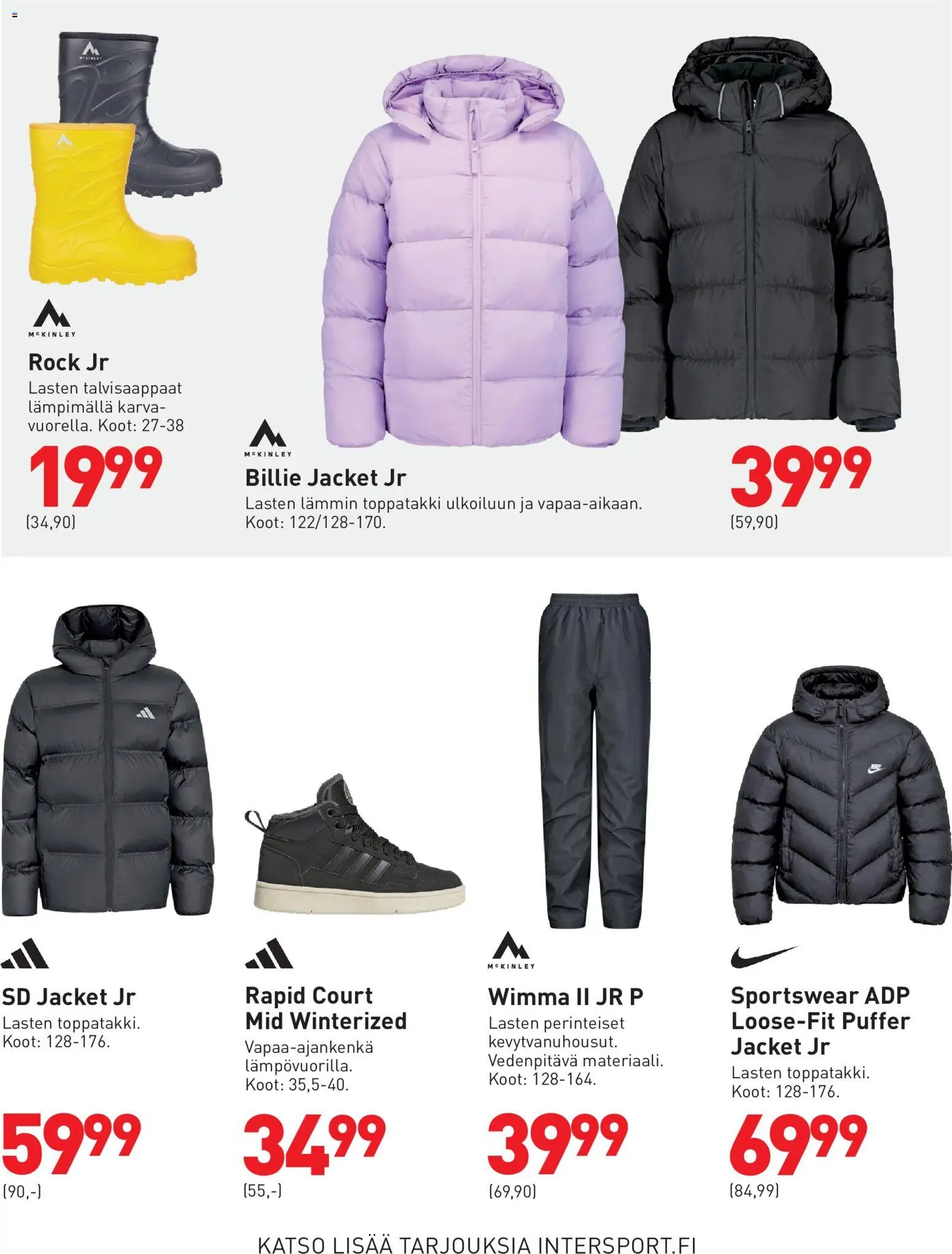 Intersport tarjoukset