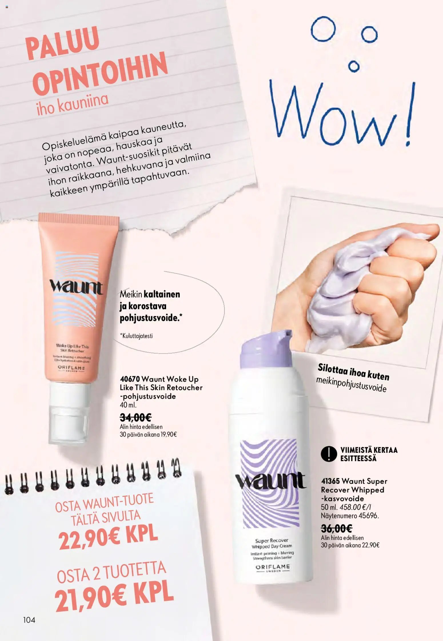 Oriflame tarjoukset