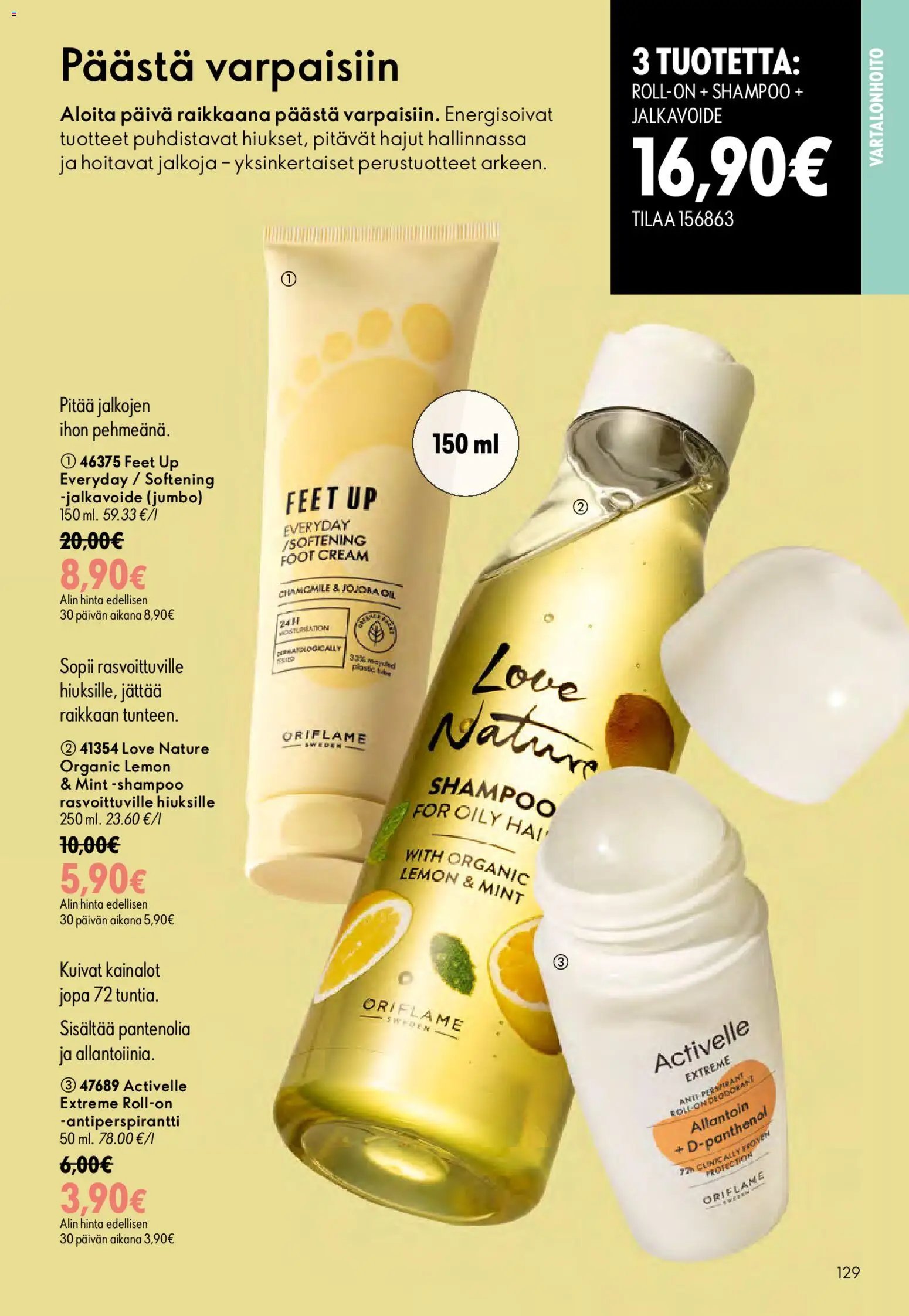 Oriflame tarjoukset