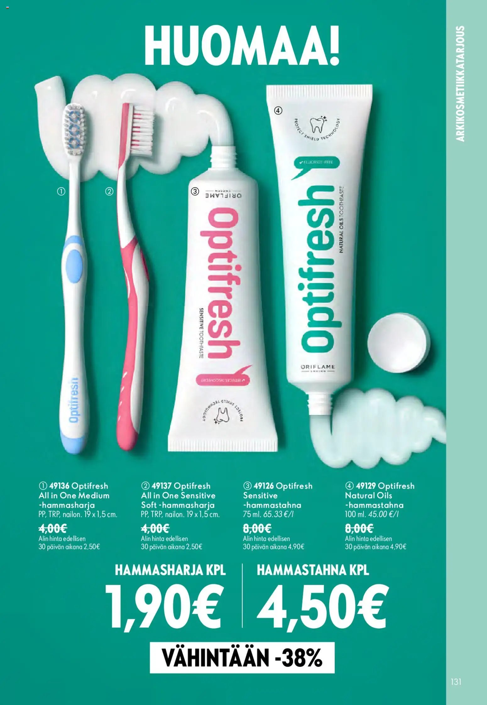 Oriflame tarjoukset