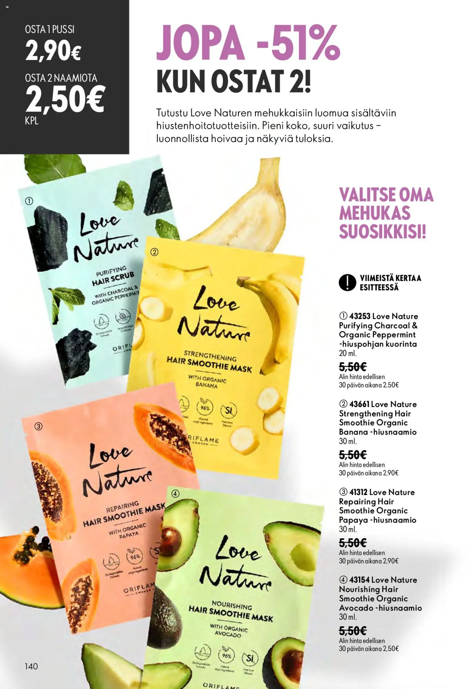 Oriflame tarjoukset