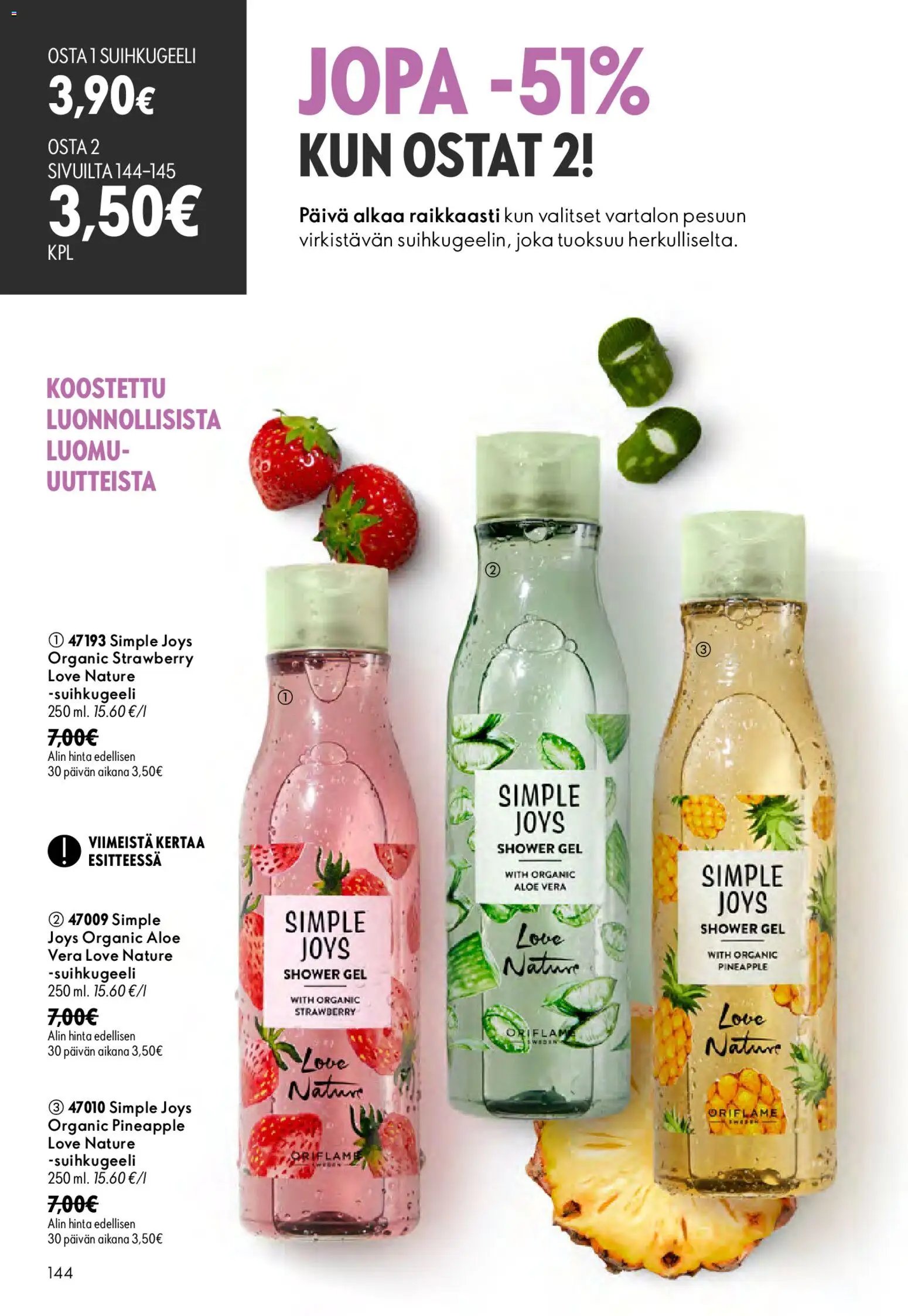 Oriflame tarjoukset