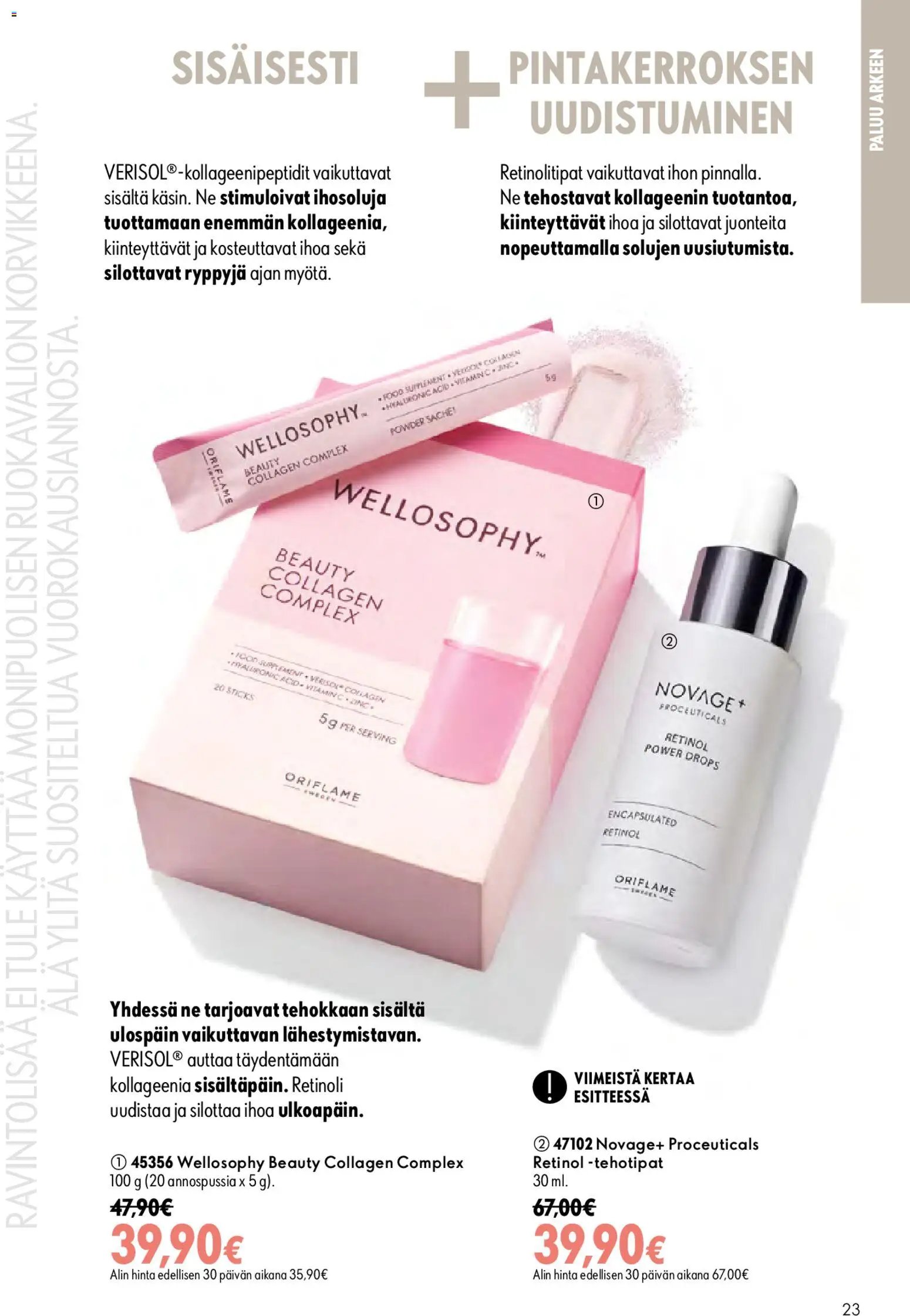 Oriflame tarjoukset