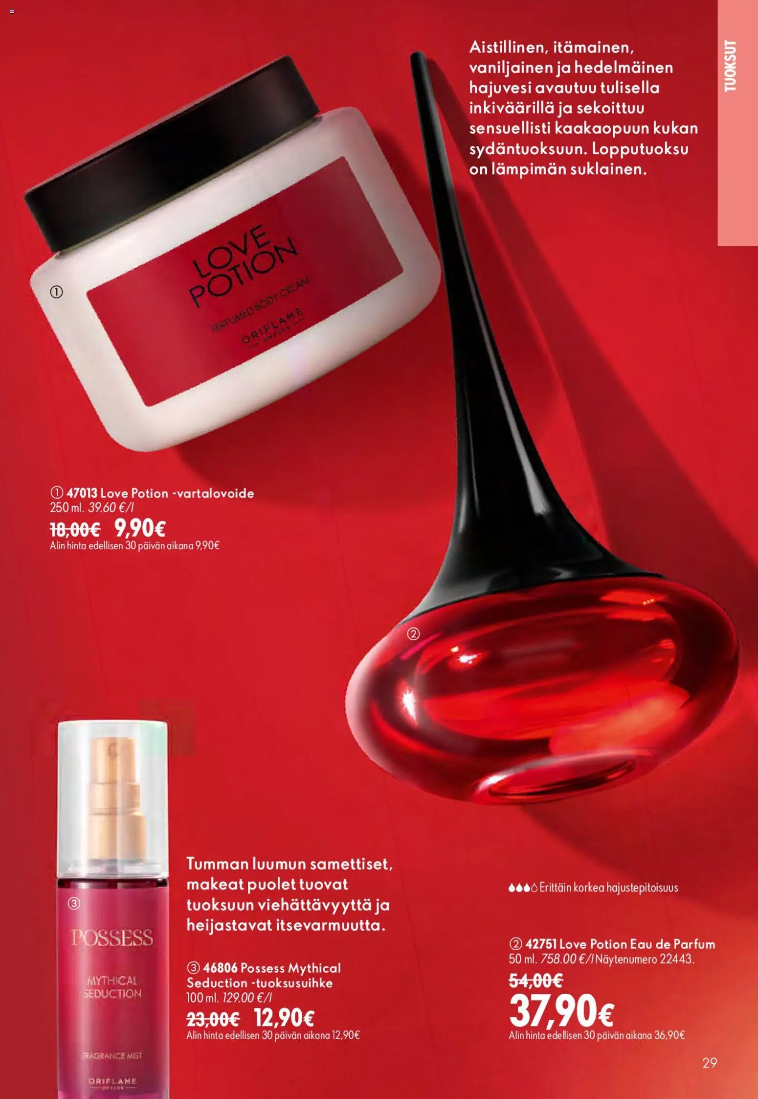 Oriflame tarjoukset