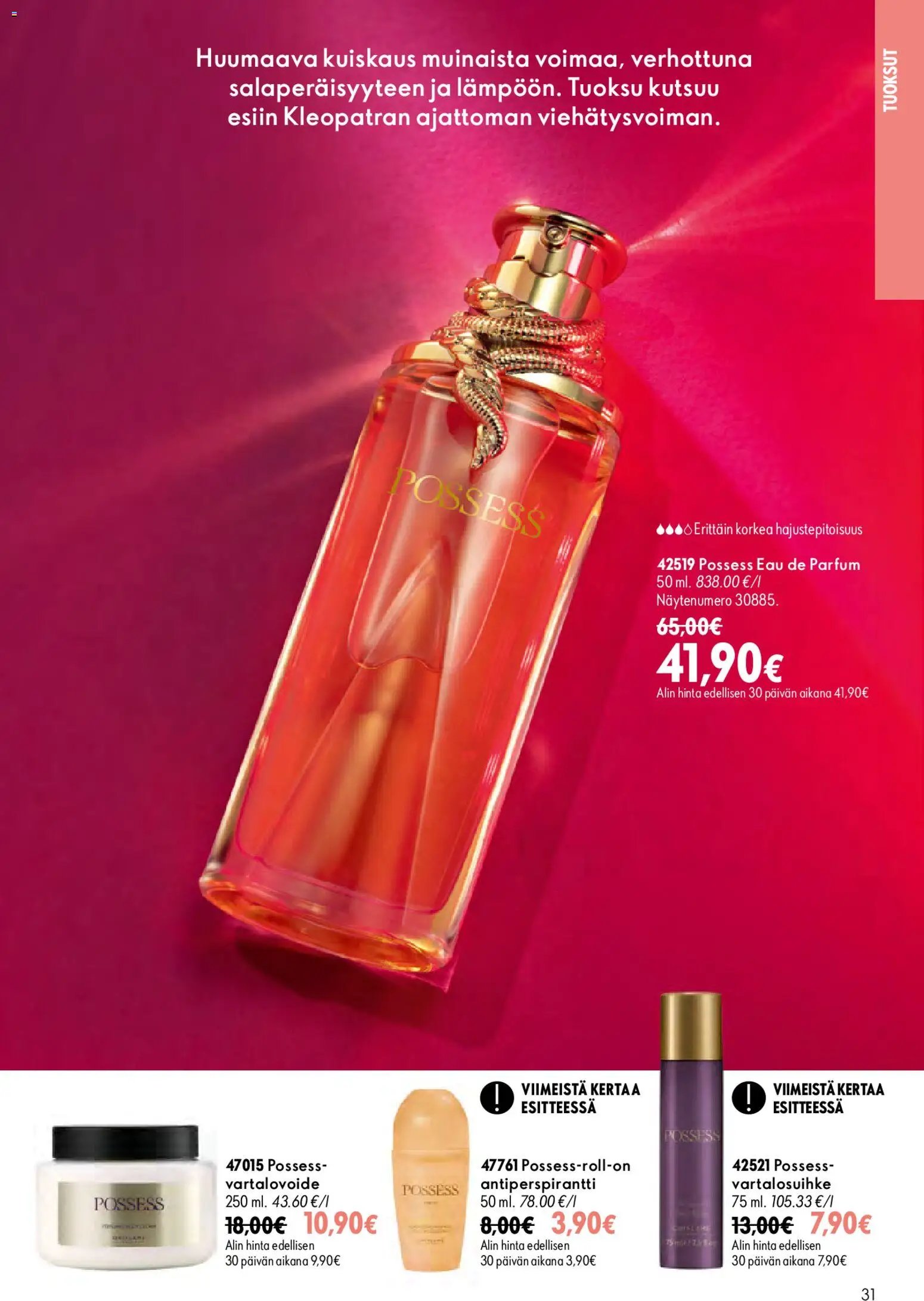 Oriflame tarjoukset