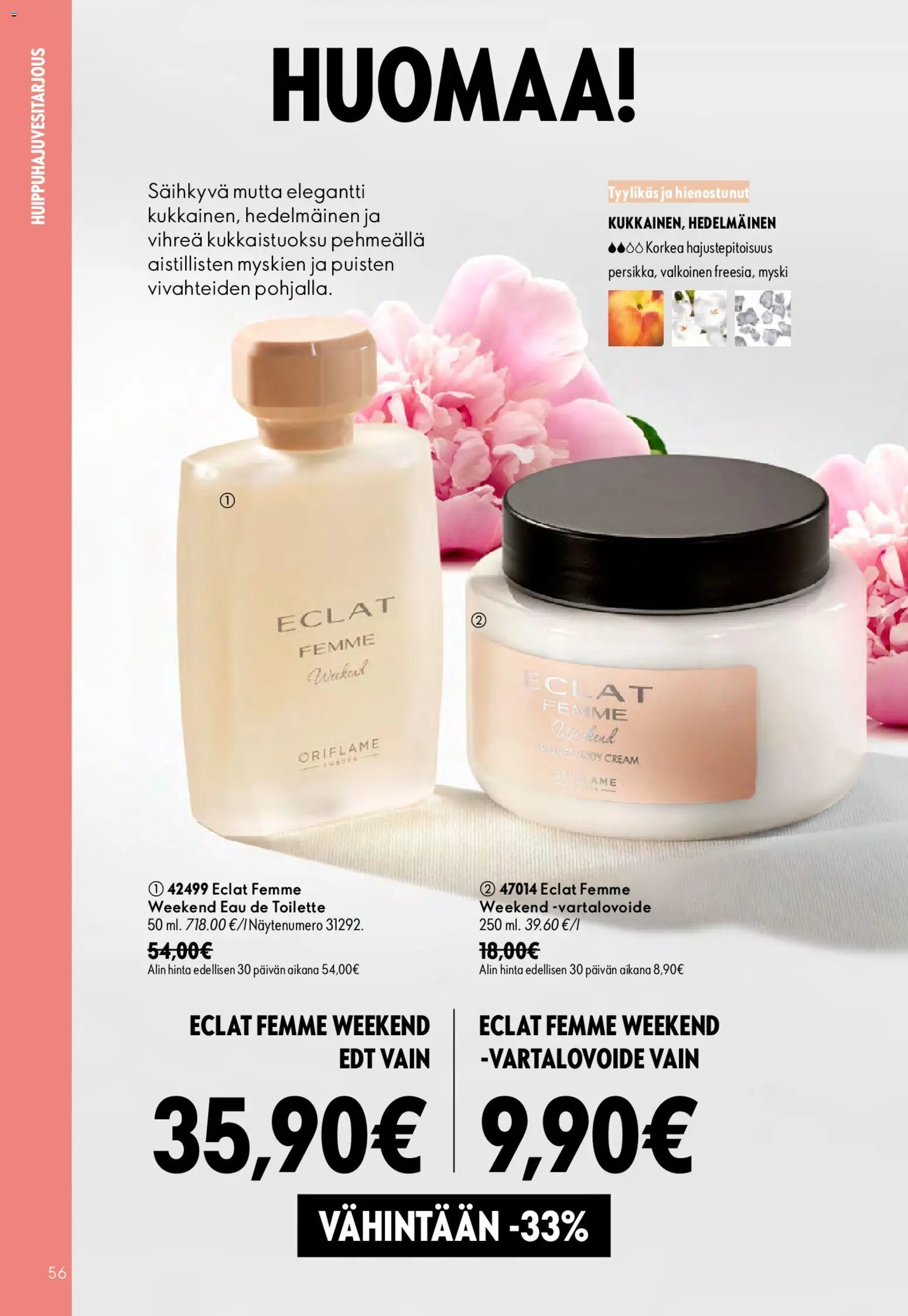 Oriflame tarjoukset