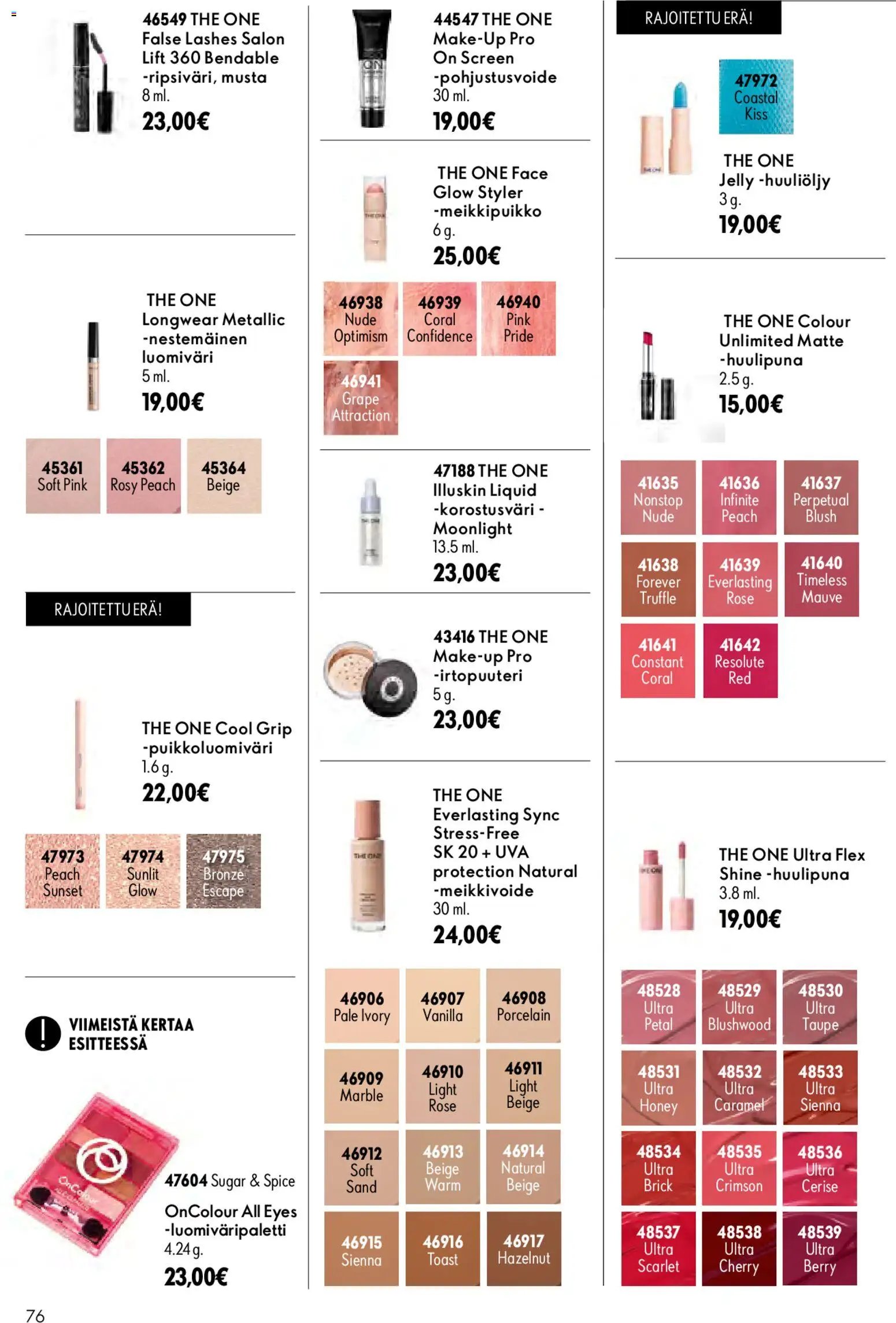 Oriflame tarjoukset