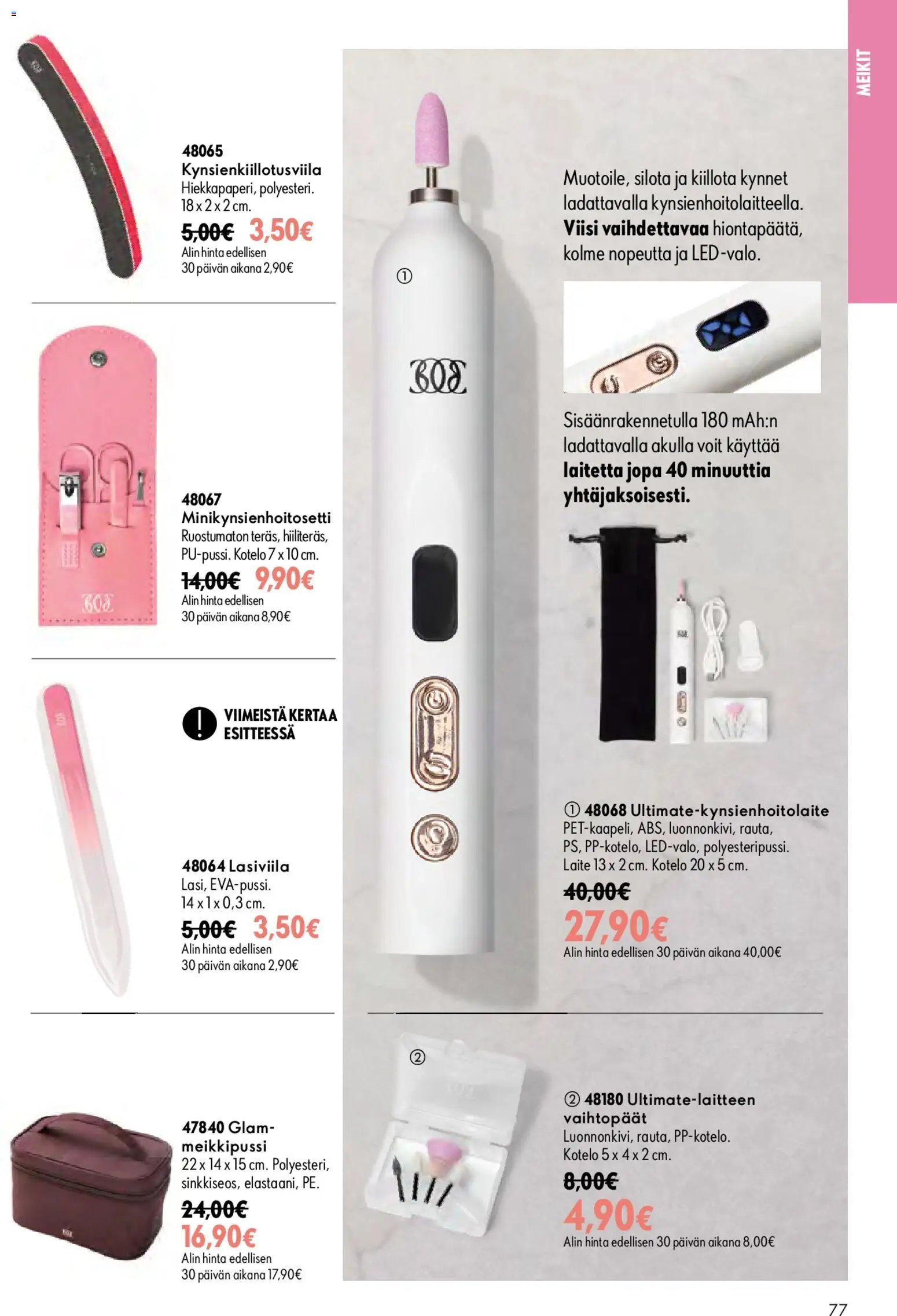 Oriflame tarjoukset