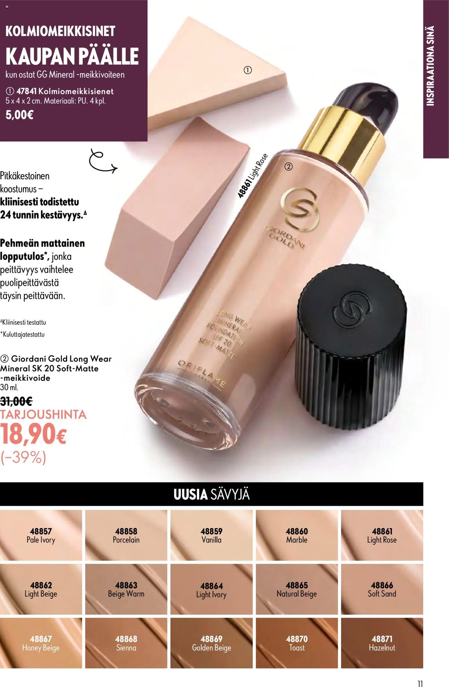 Oriflame tarjoukset