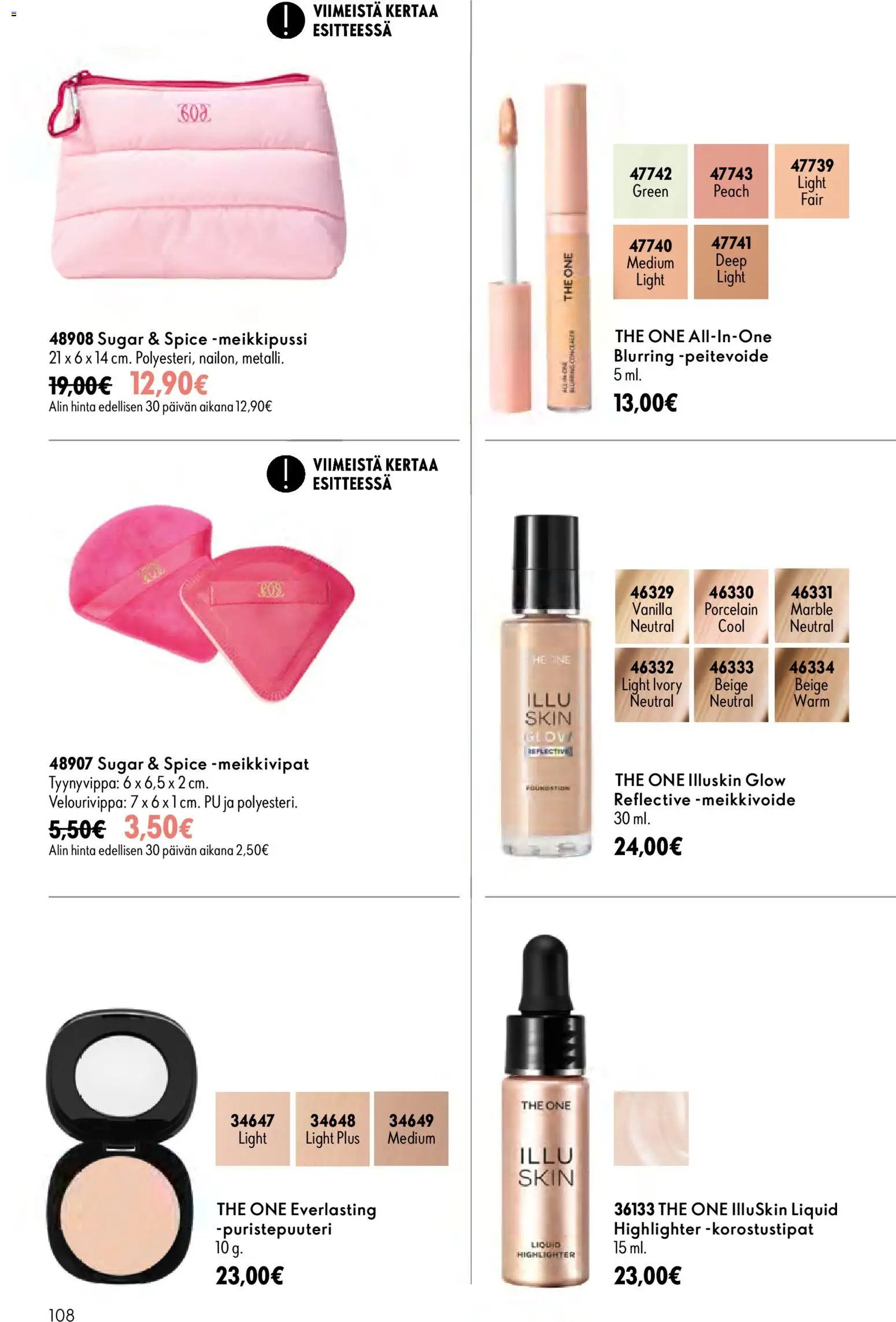 Oriflame tarjoukset