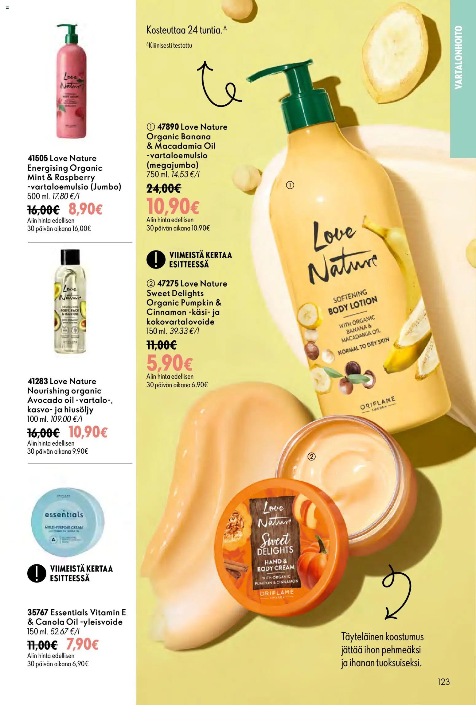 Oriflame tarjoukset