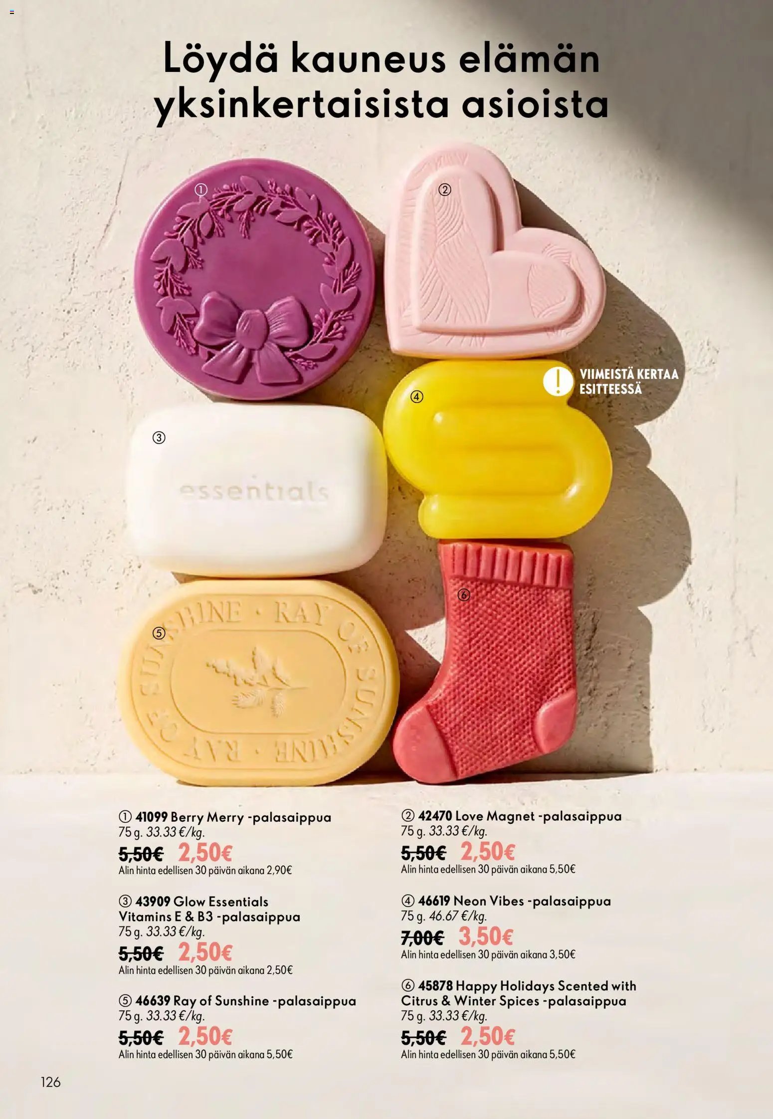 Oriflame tarjoukset