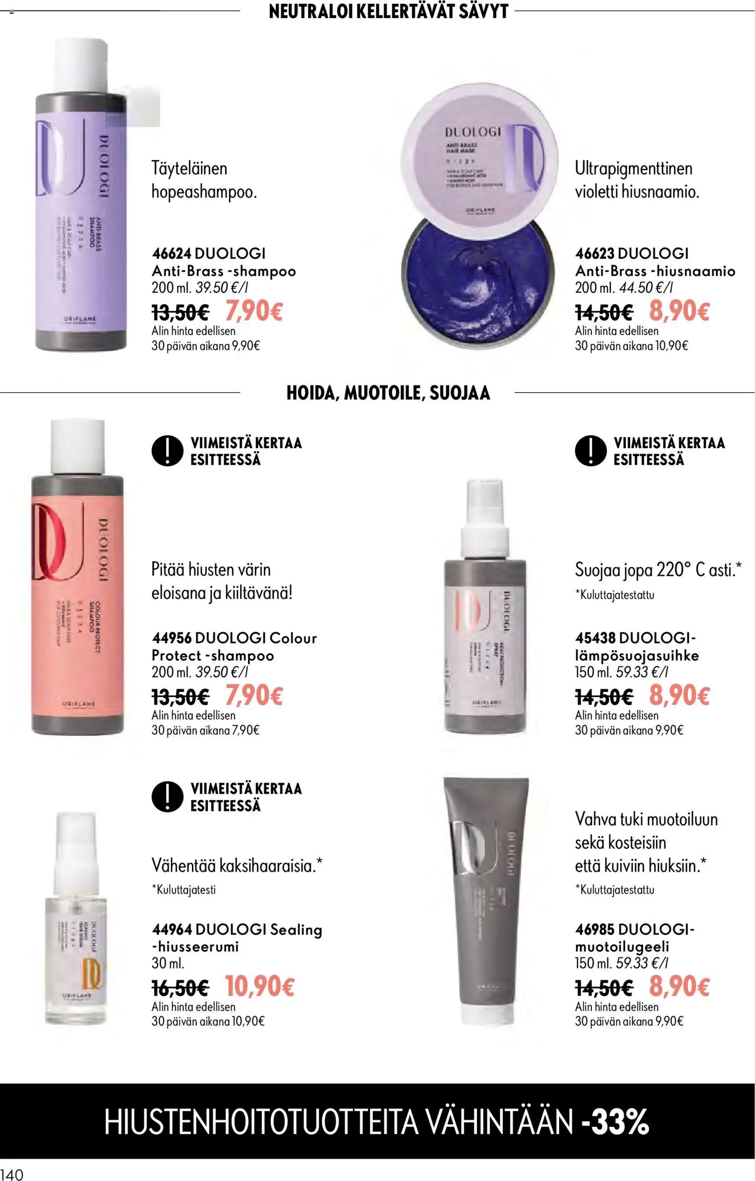 Oriflame tarjoukset