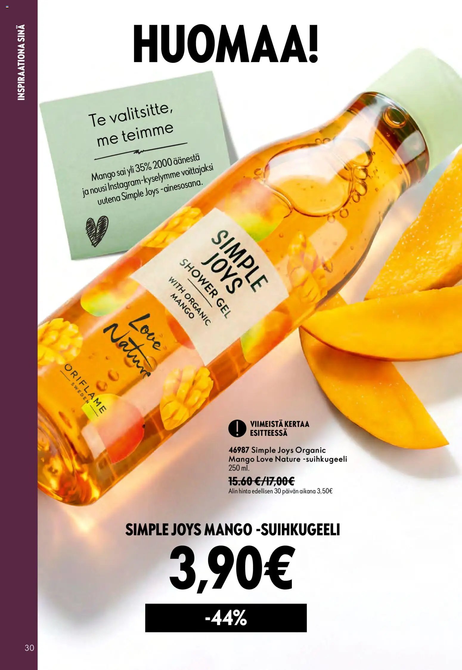 Oriflame tarjoukset
