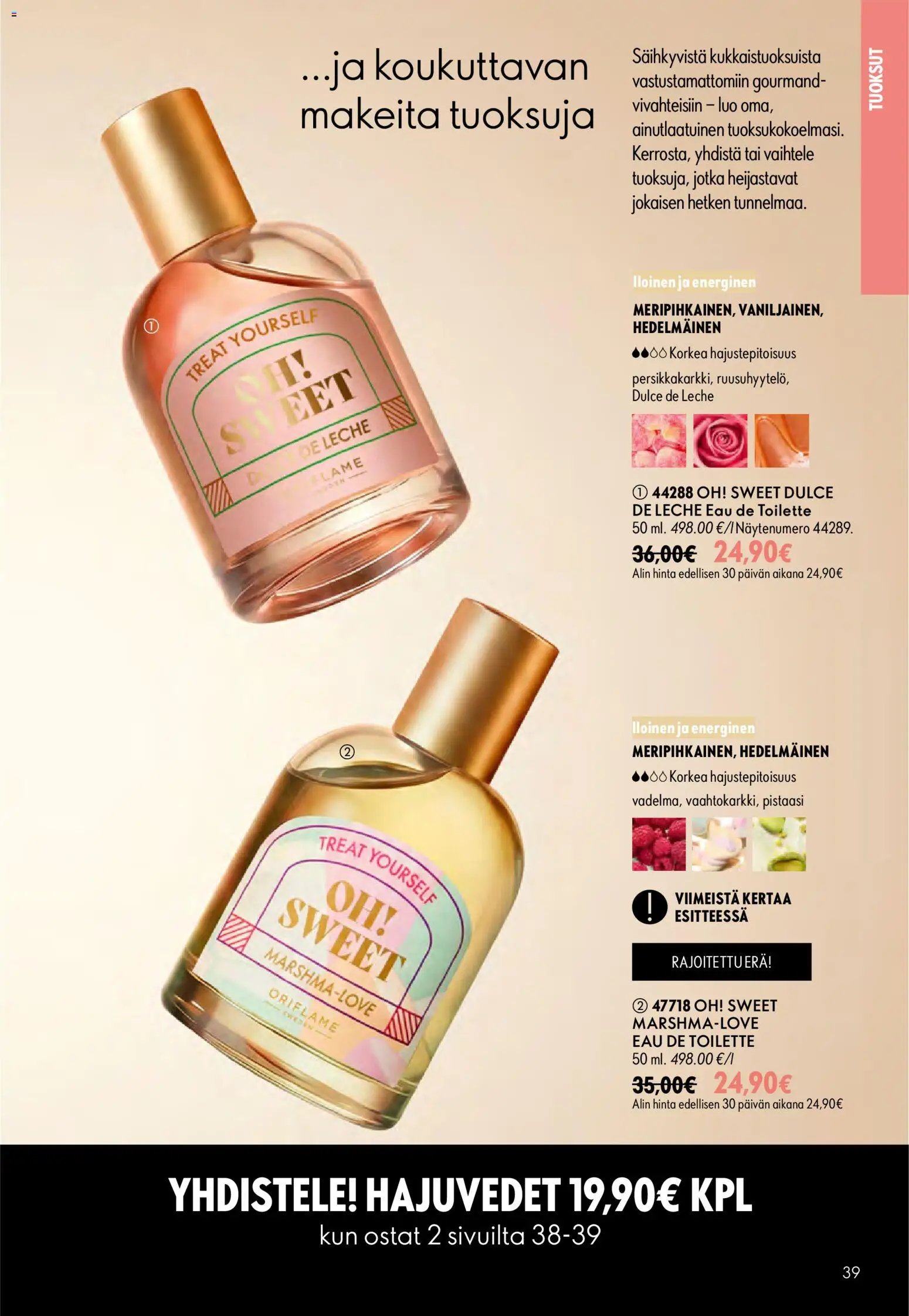 Oriflame tarjoukset