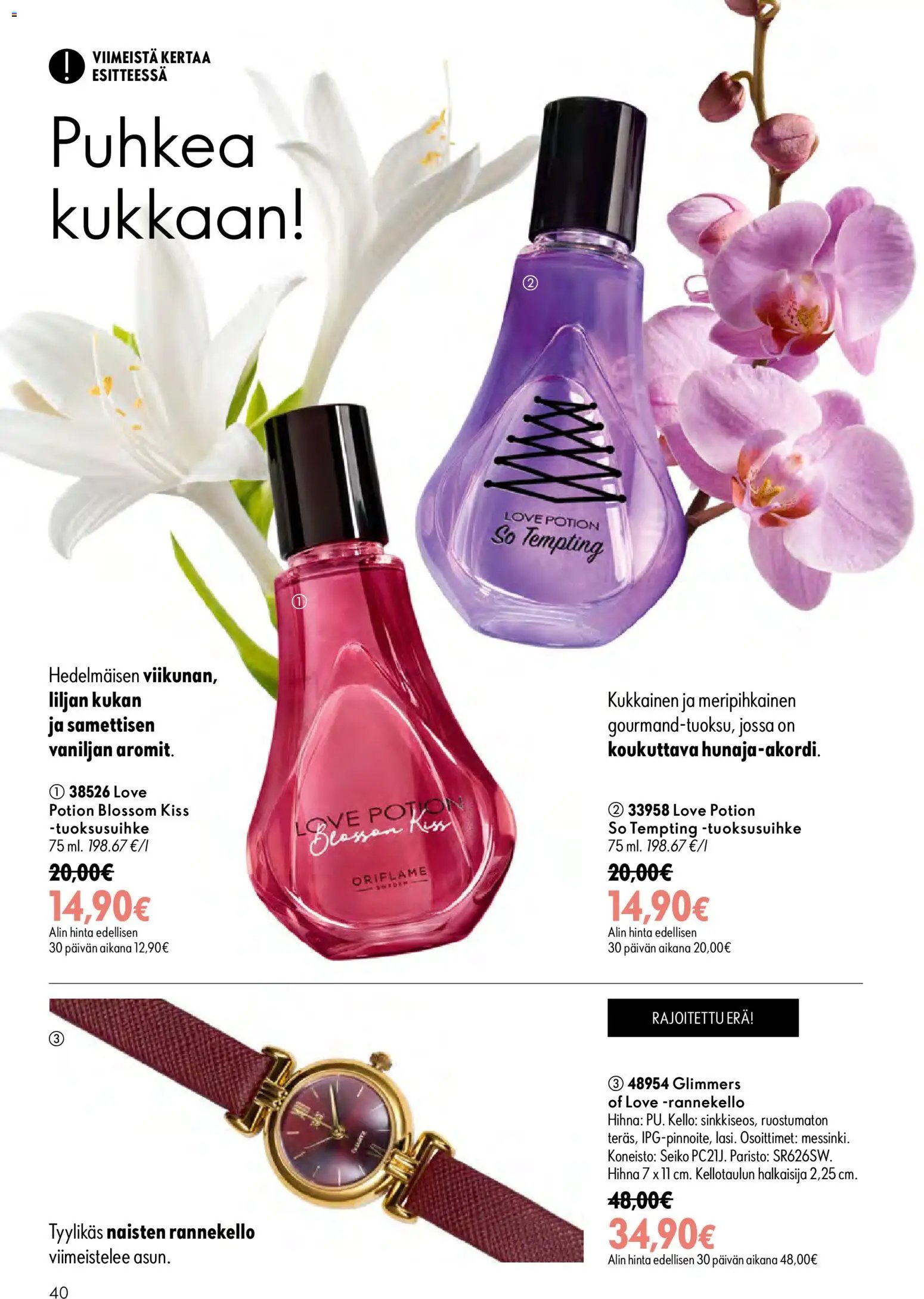 Oriflame tarjoukset