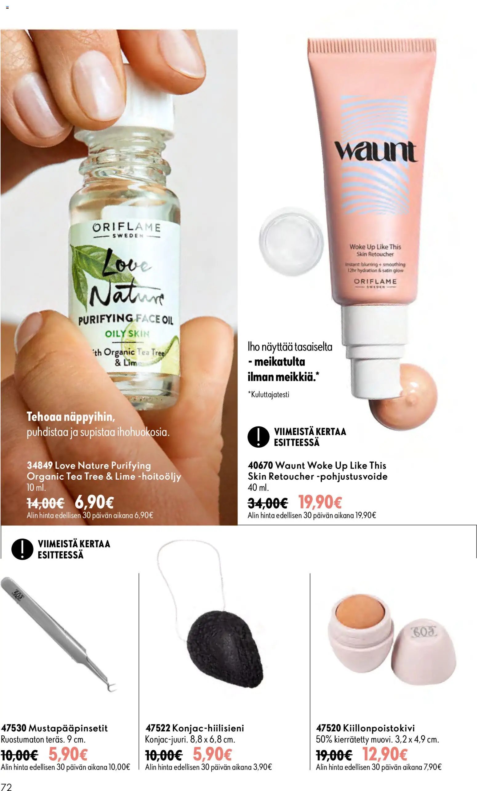 Oriflame tarjoukset