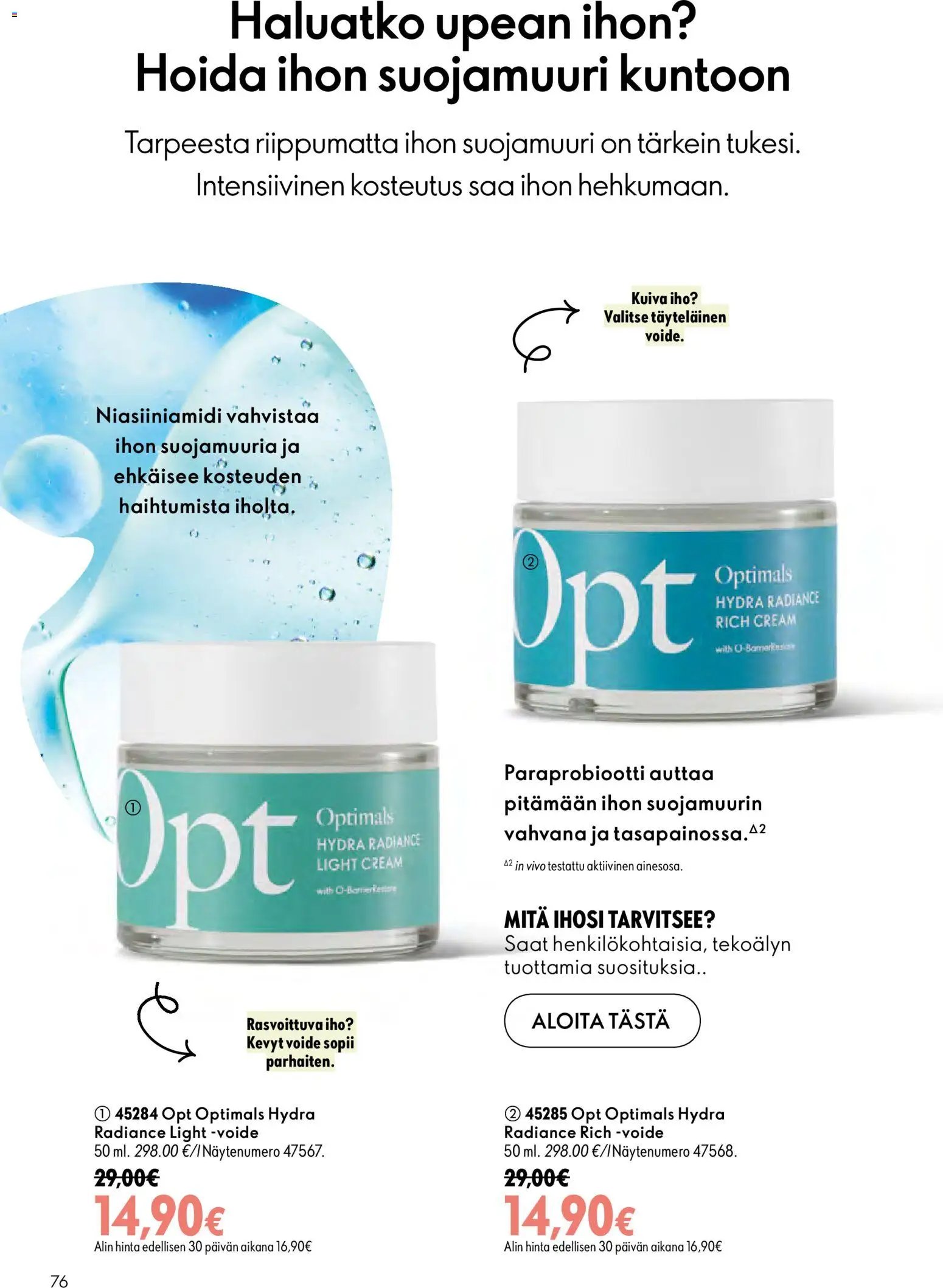 Oriflame tarjoukset