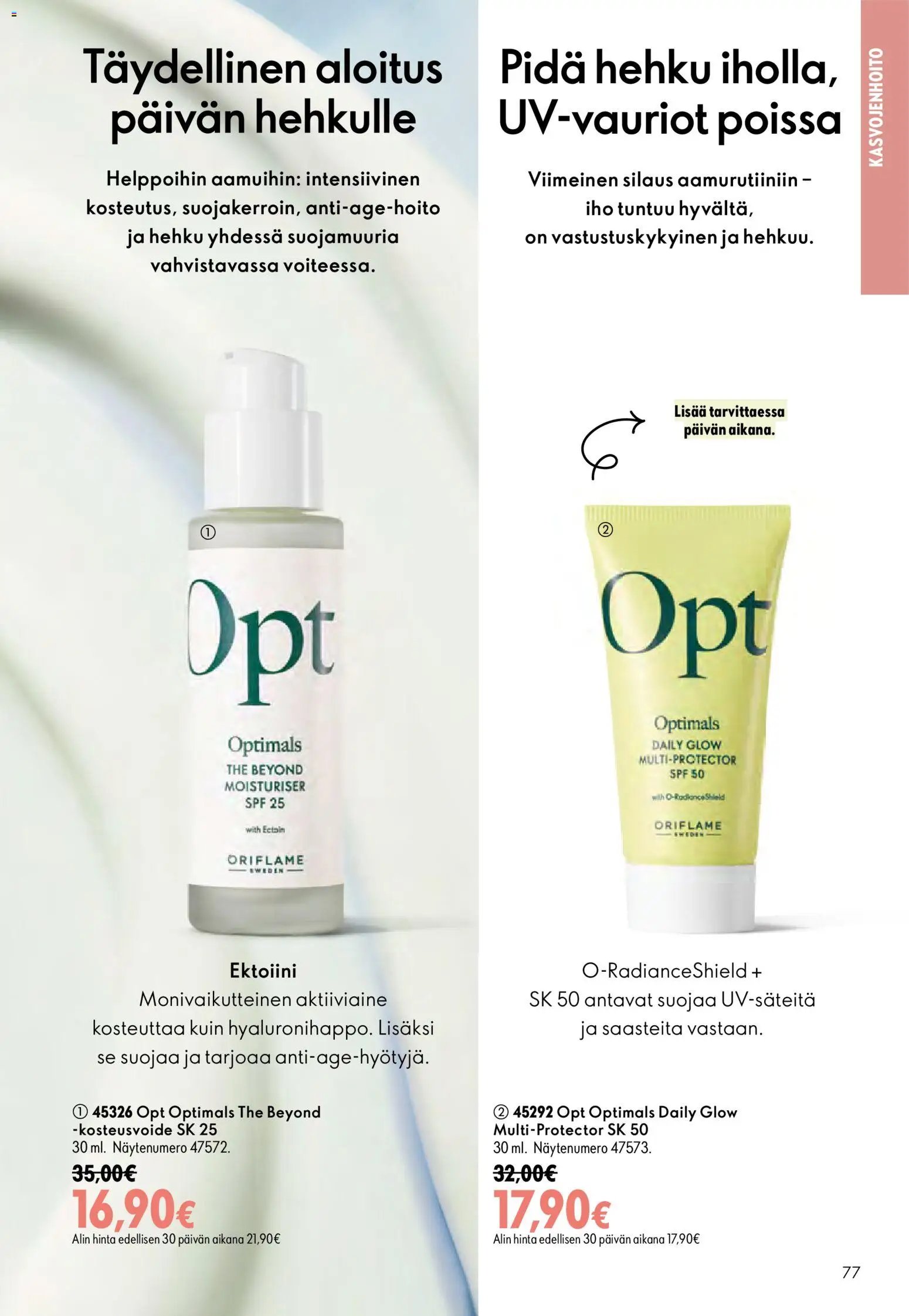 Oriflame tarjoukset