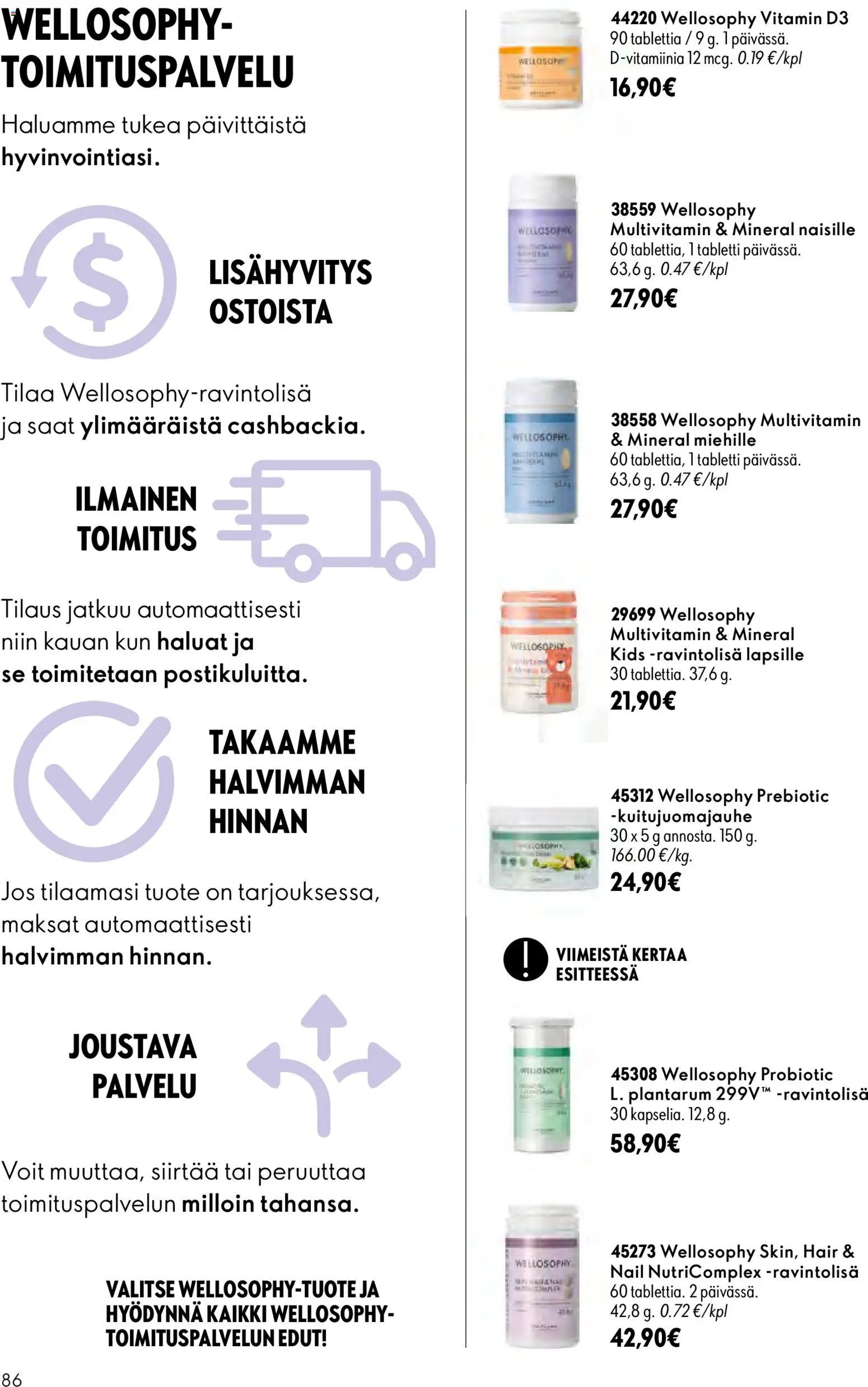 Oriflame tarjoukset