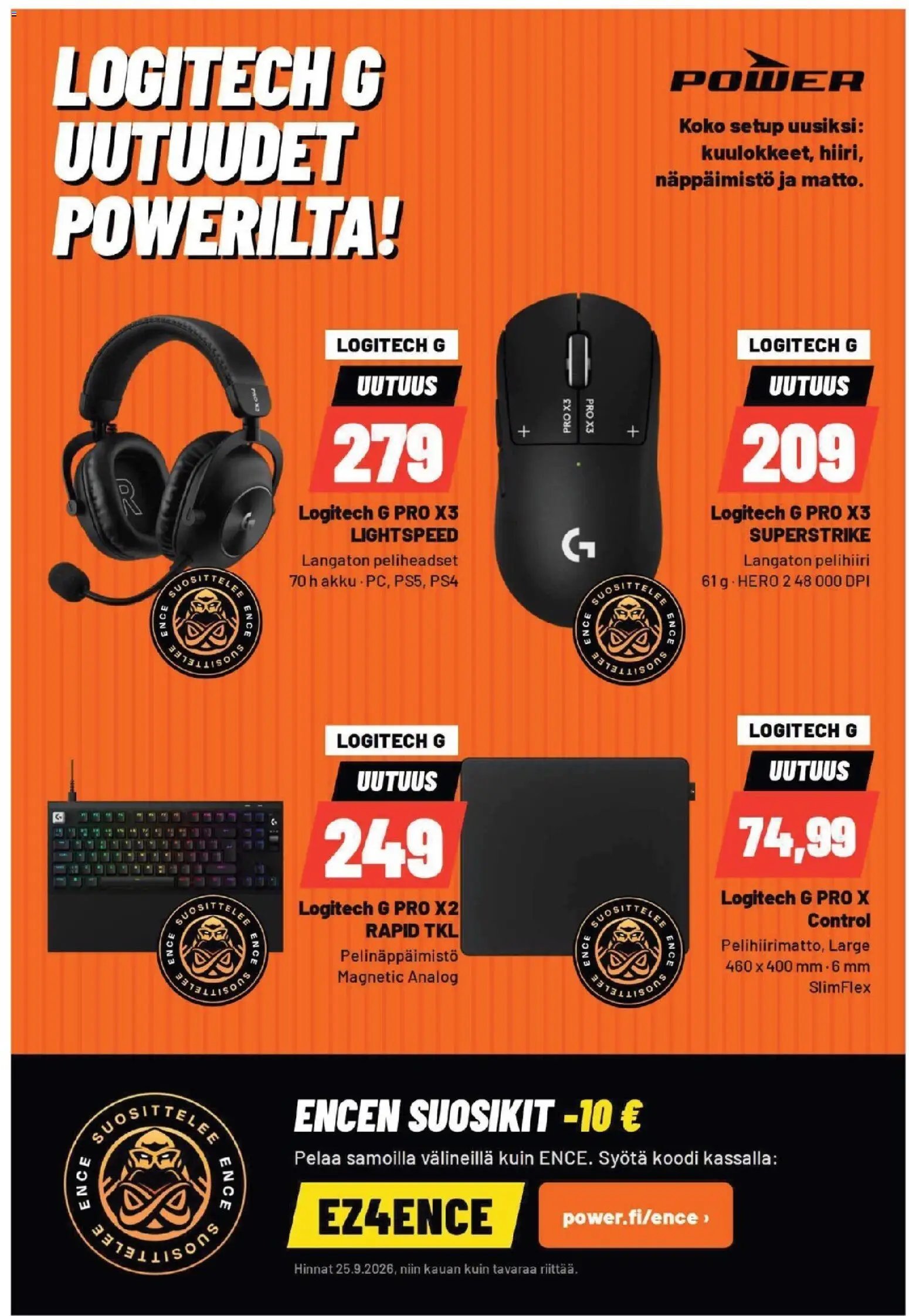 Power tarjoukset
