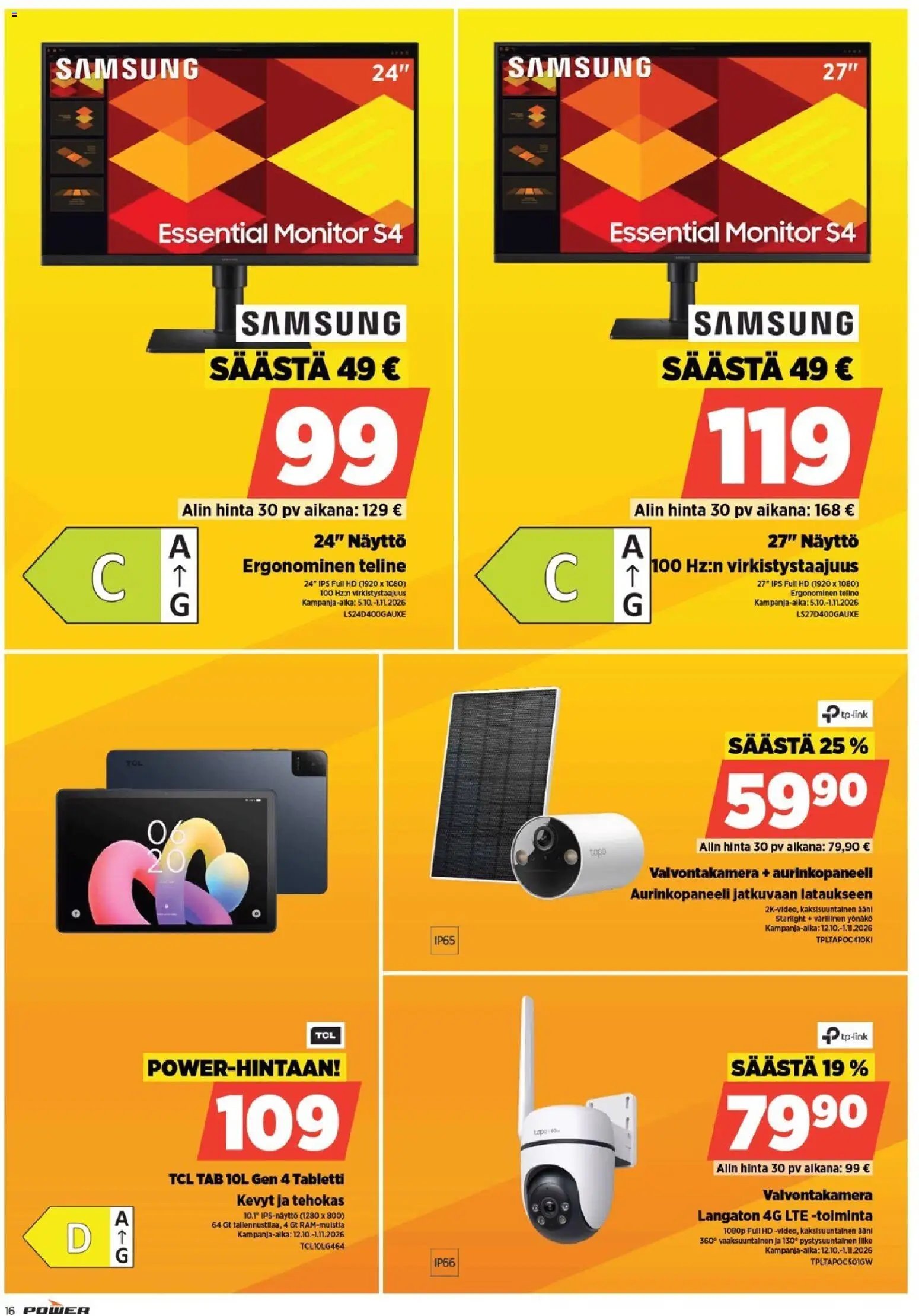 Power tarjoukset