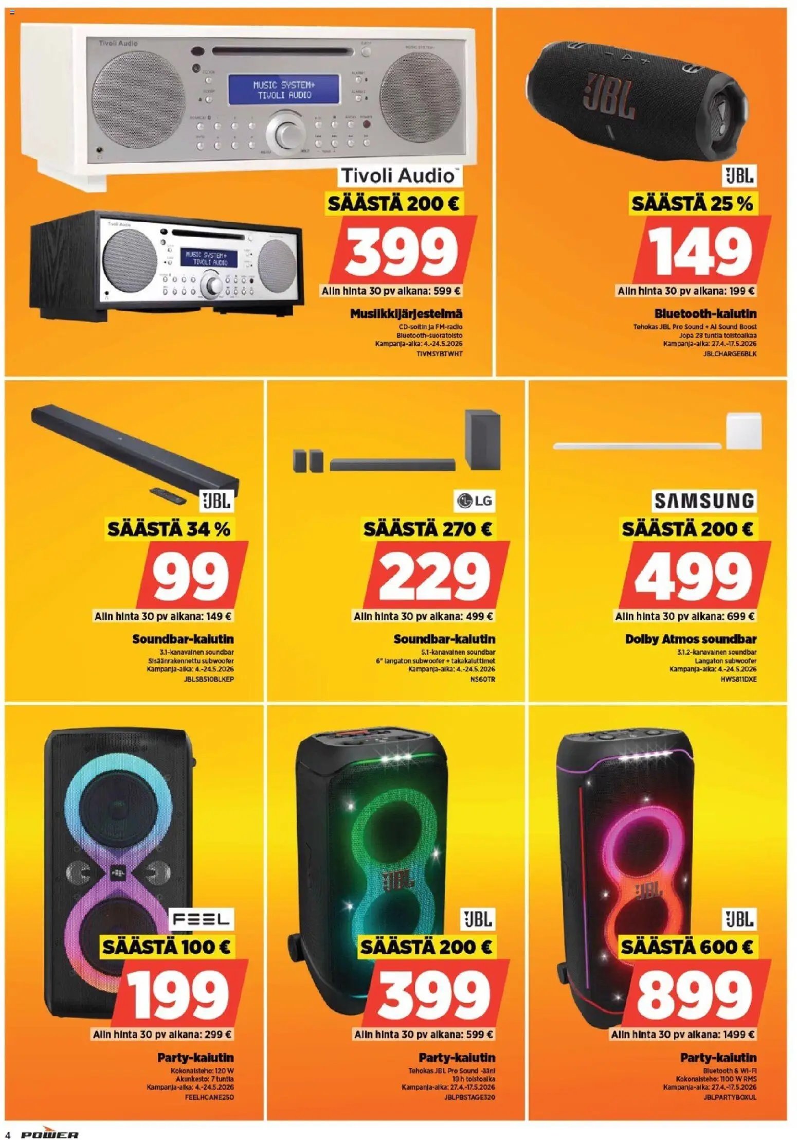 Power tarjoukset