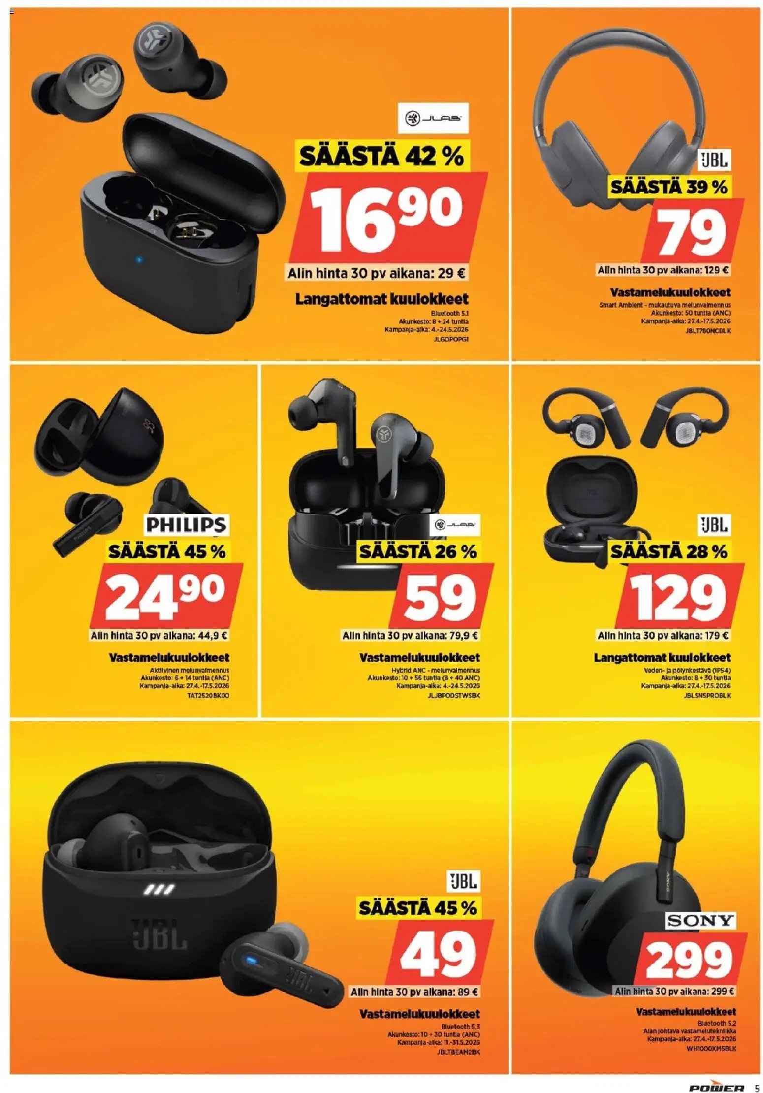 Power tarjoukset