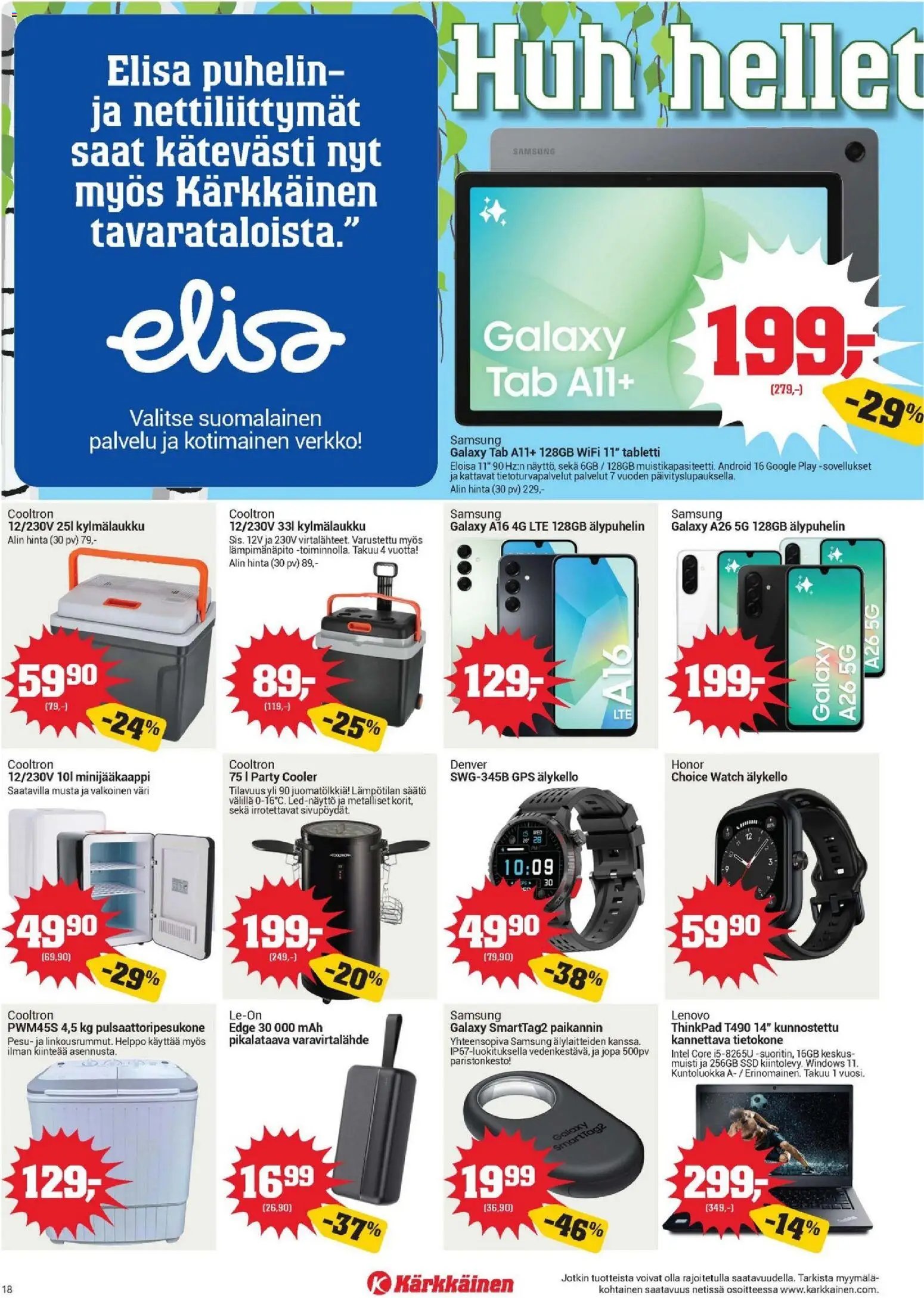 Kärkkäinen tarjoukset