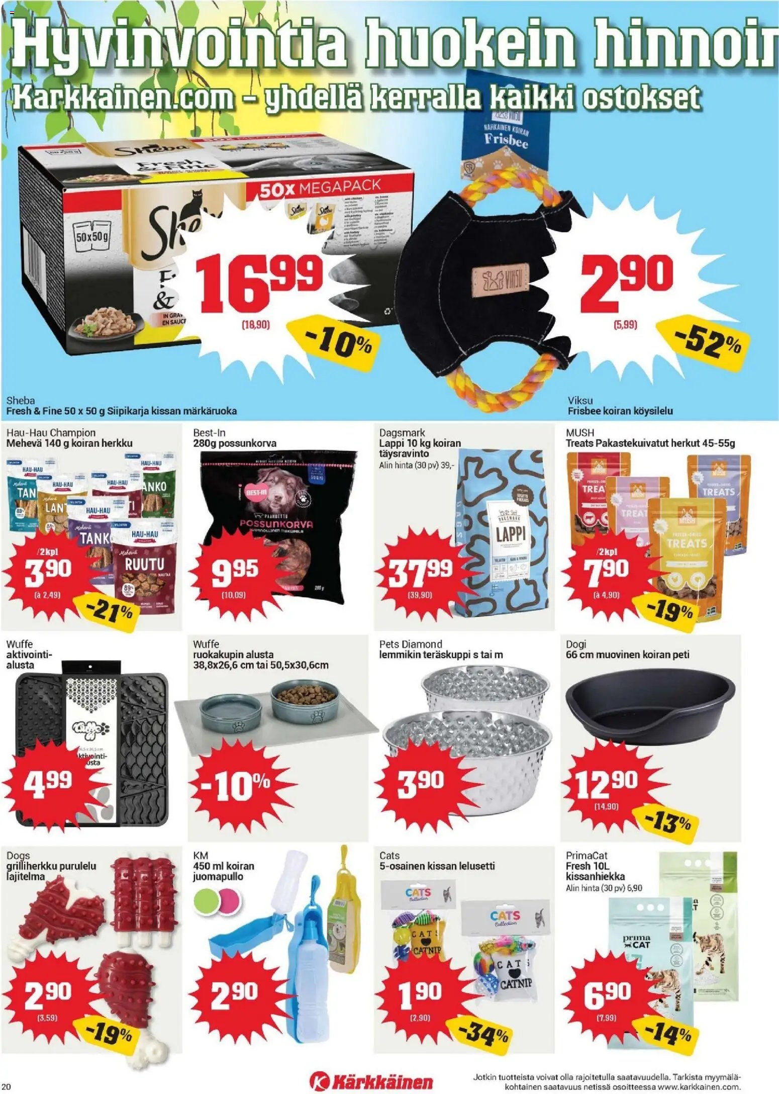 Kärkkäinen tarjoukset