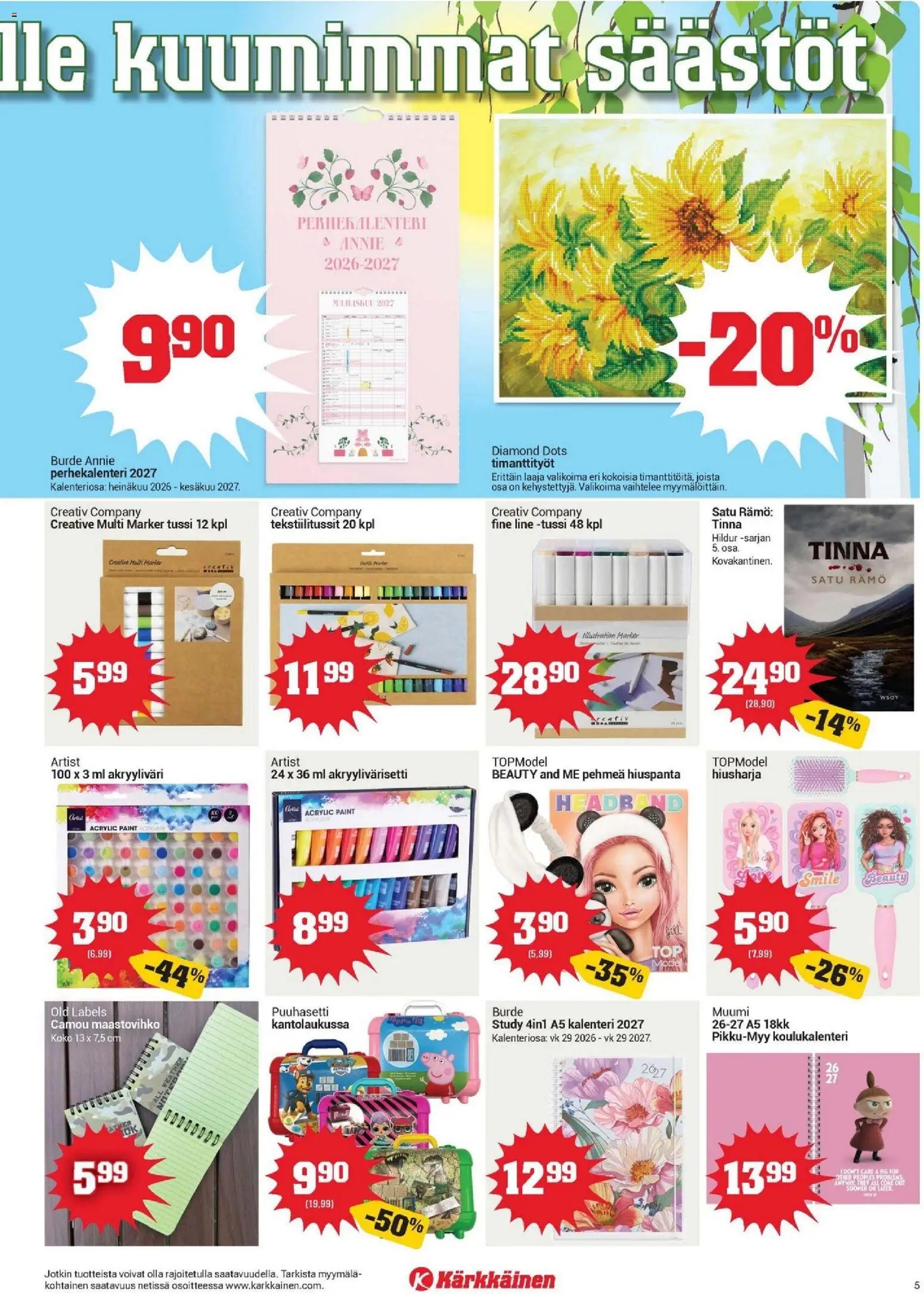Kärkkäinen tarjoukset