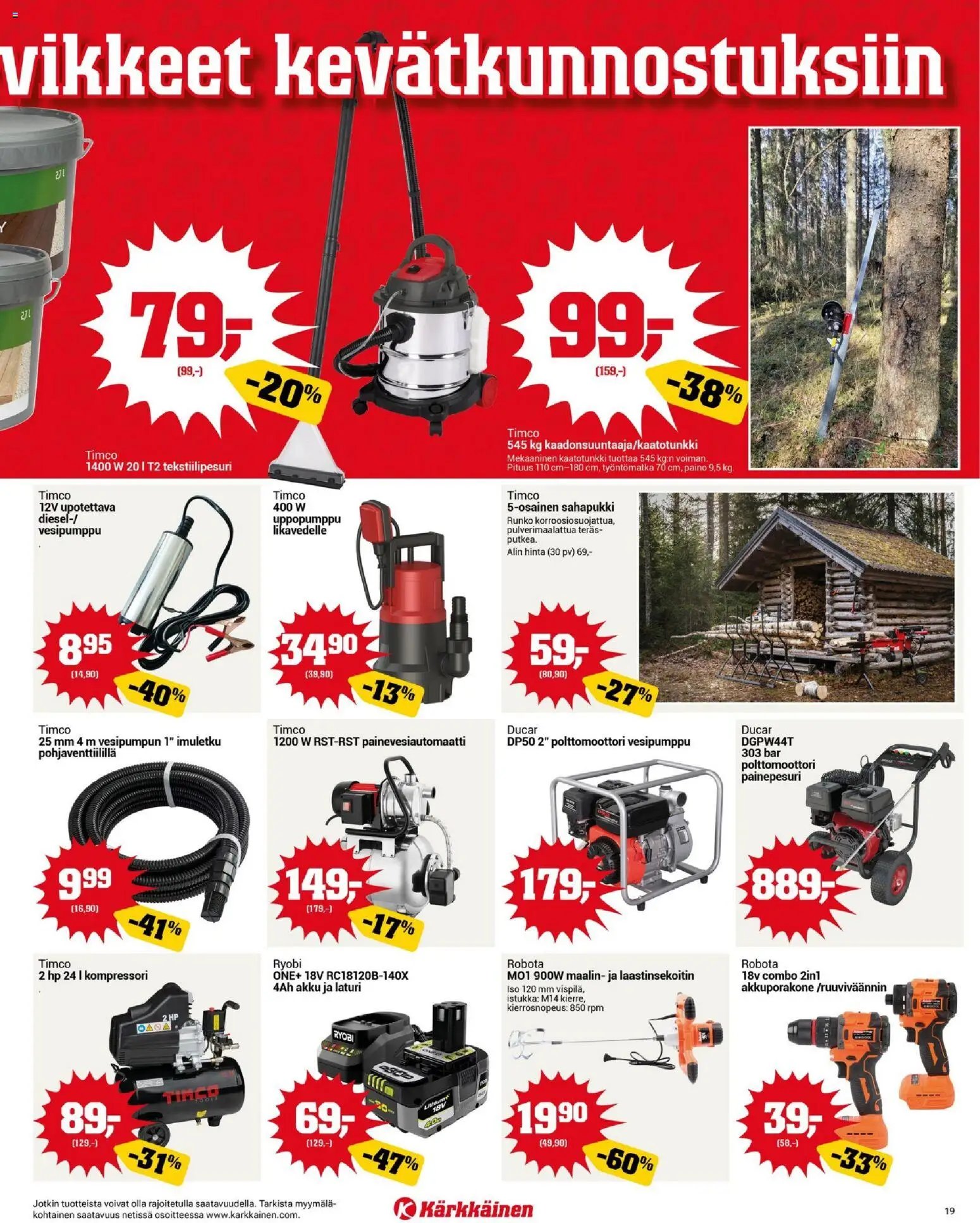 Kärkkäinen tarjoukset