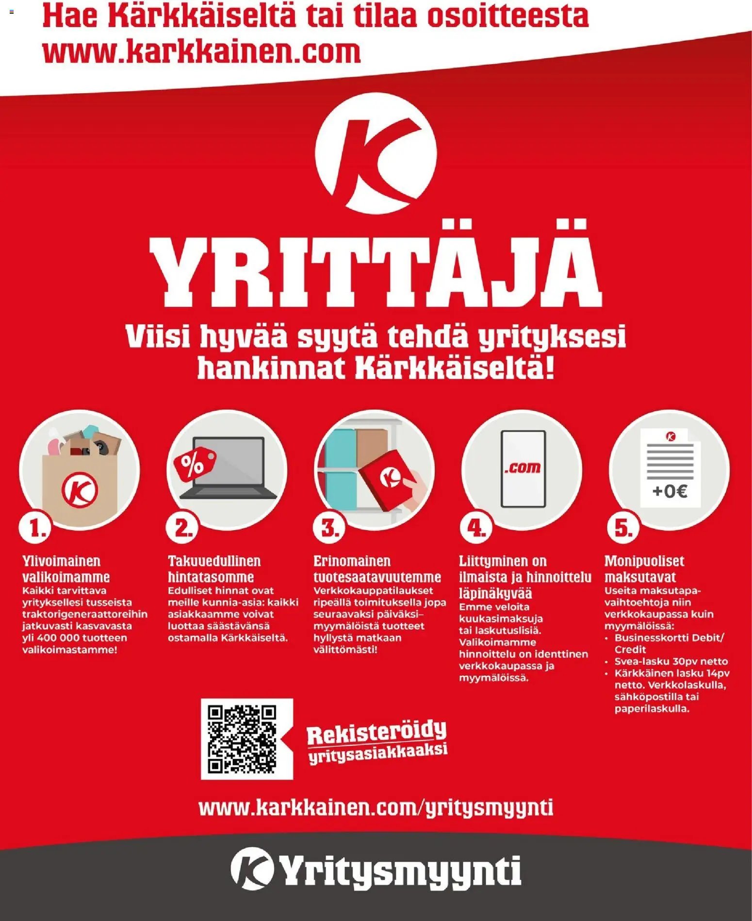 Kärkkäinen tarjoukset