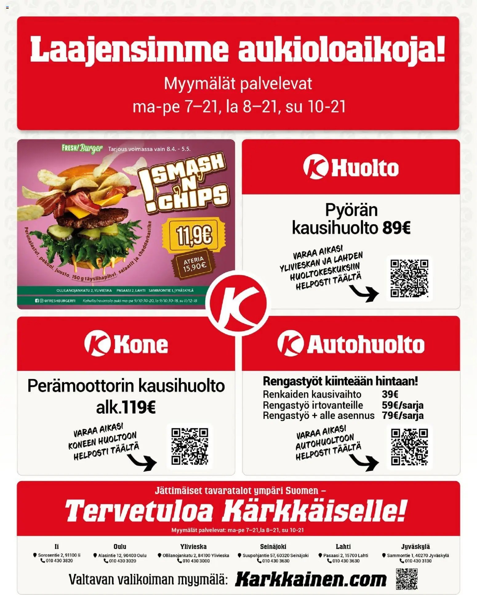 Kärkkäinen tarjoukset
