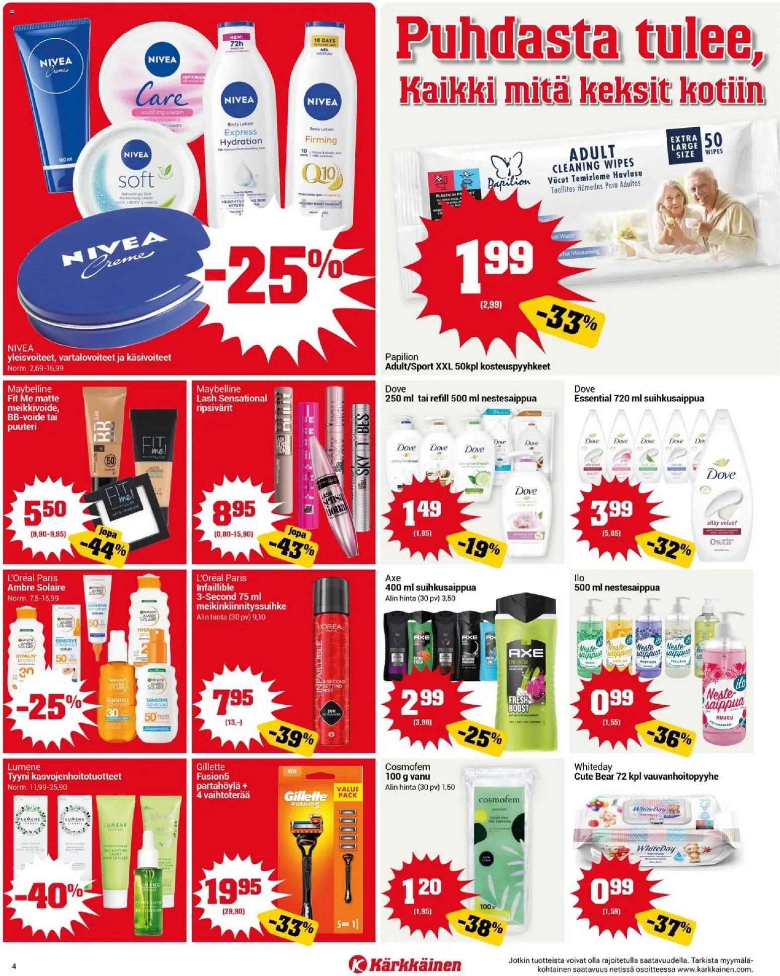 Kärkkäinen tarjoukset