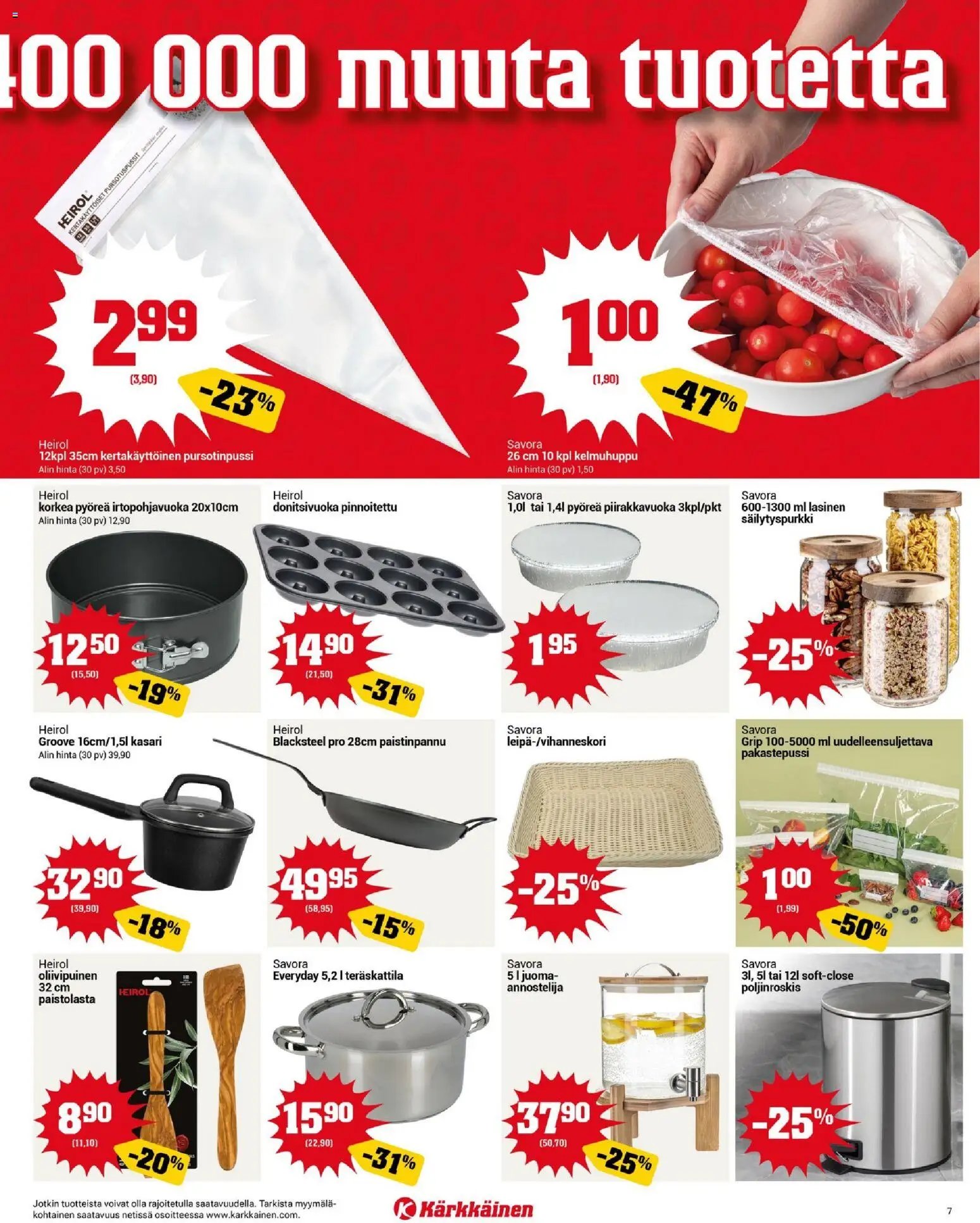 Kärkkäinen tarjoukset