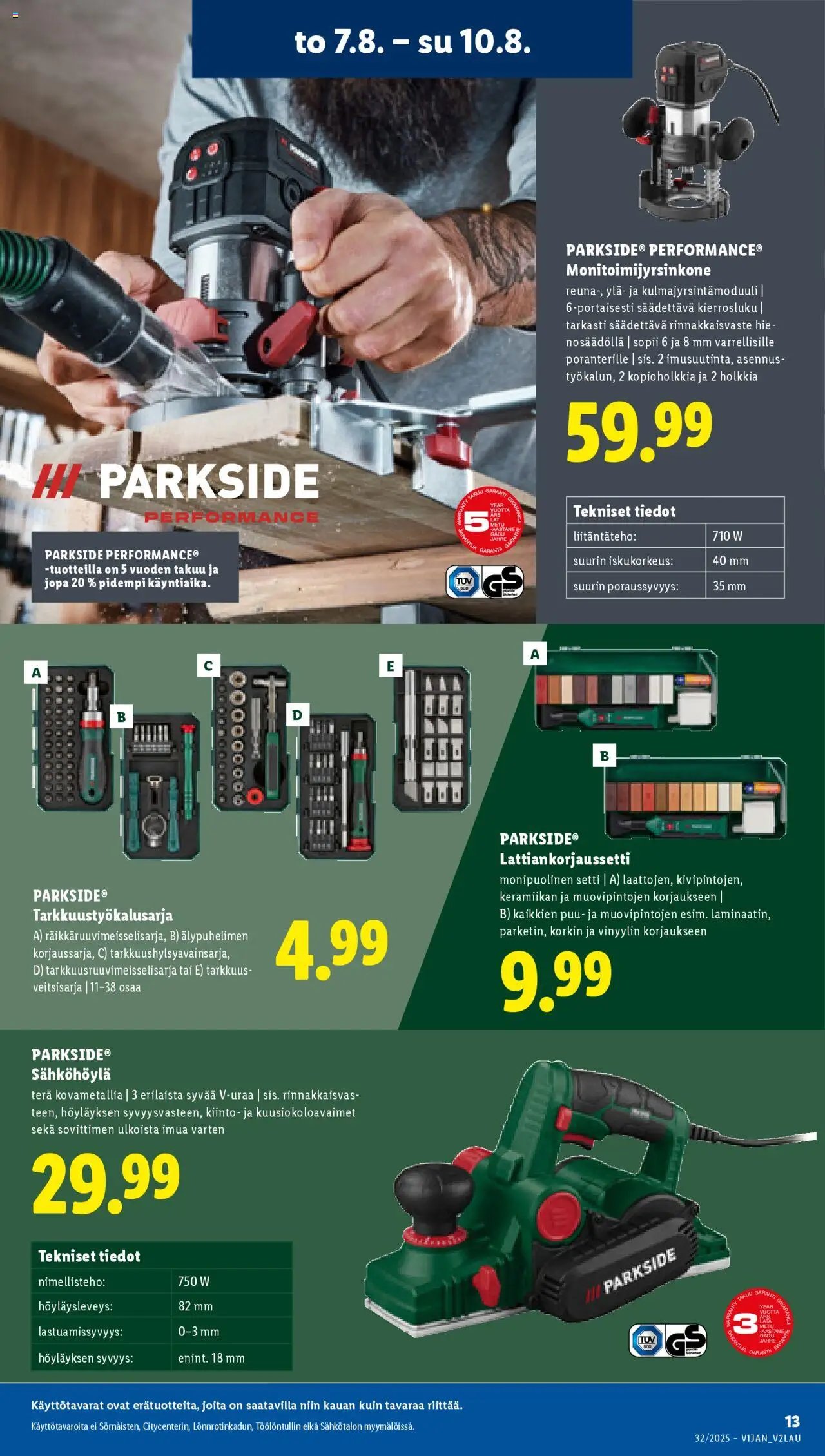 Lidl tarjoukset - Rovaniemi (2025-08-07 - 2025-08-13)