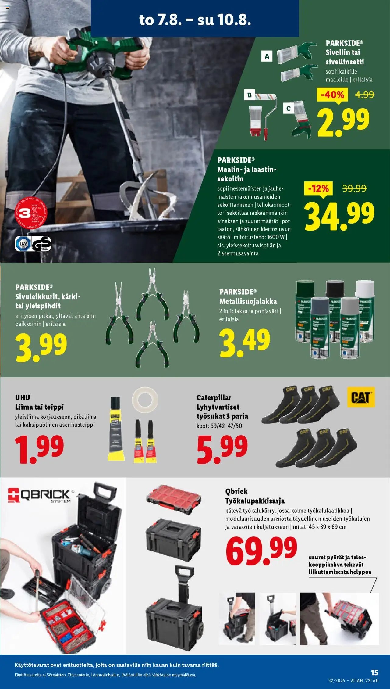 Lidl tarjoukset - Rovaniemi (2025-08-07 - 2025-08-13)